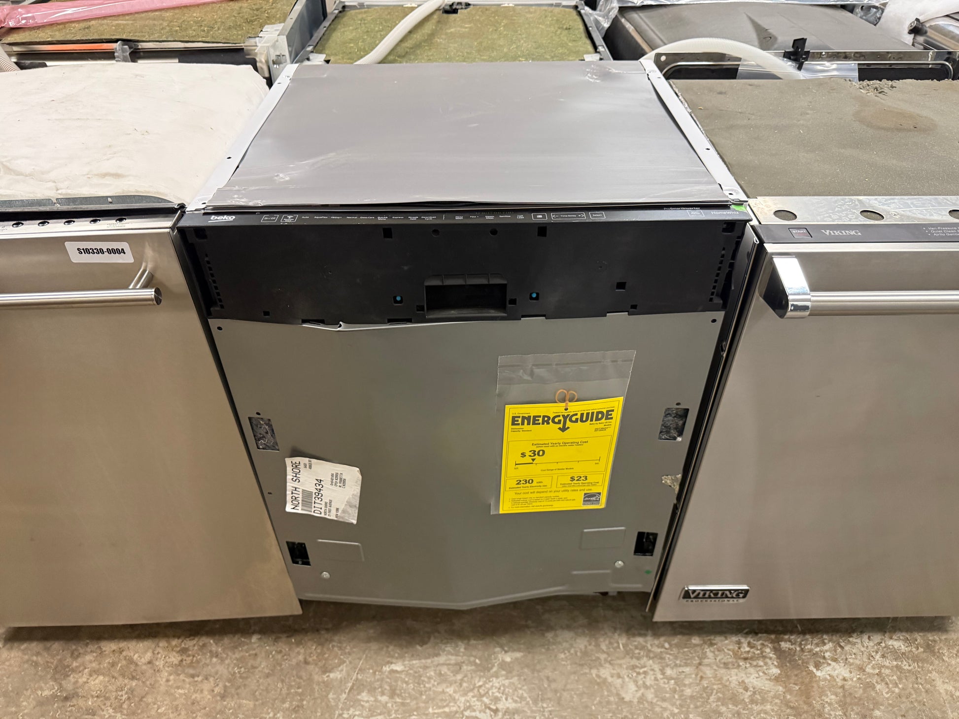 Beko DIT39434 24" Panel Ready Dishwasher