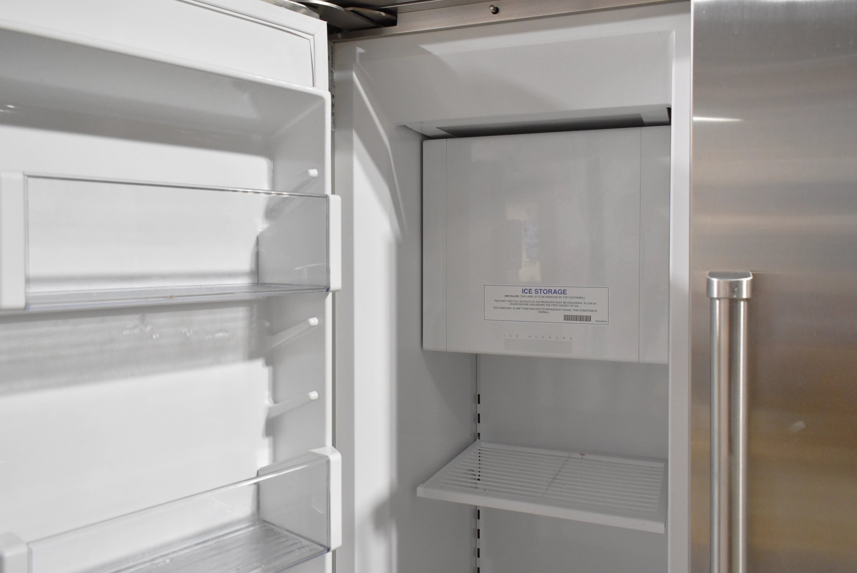 Sub-Zero BI-48SD/S/PH 48" Stainless Steel Side by Side Smart Refrigerator