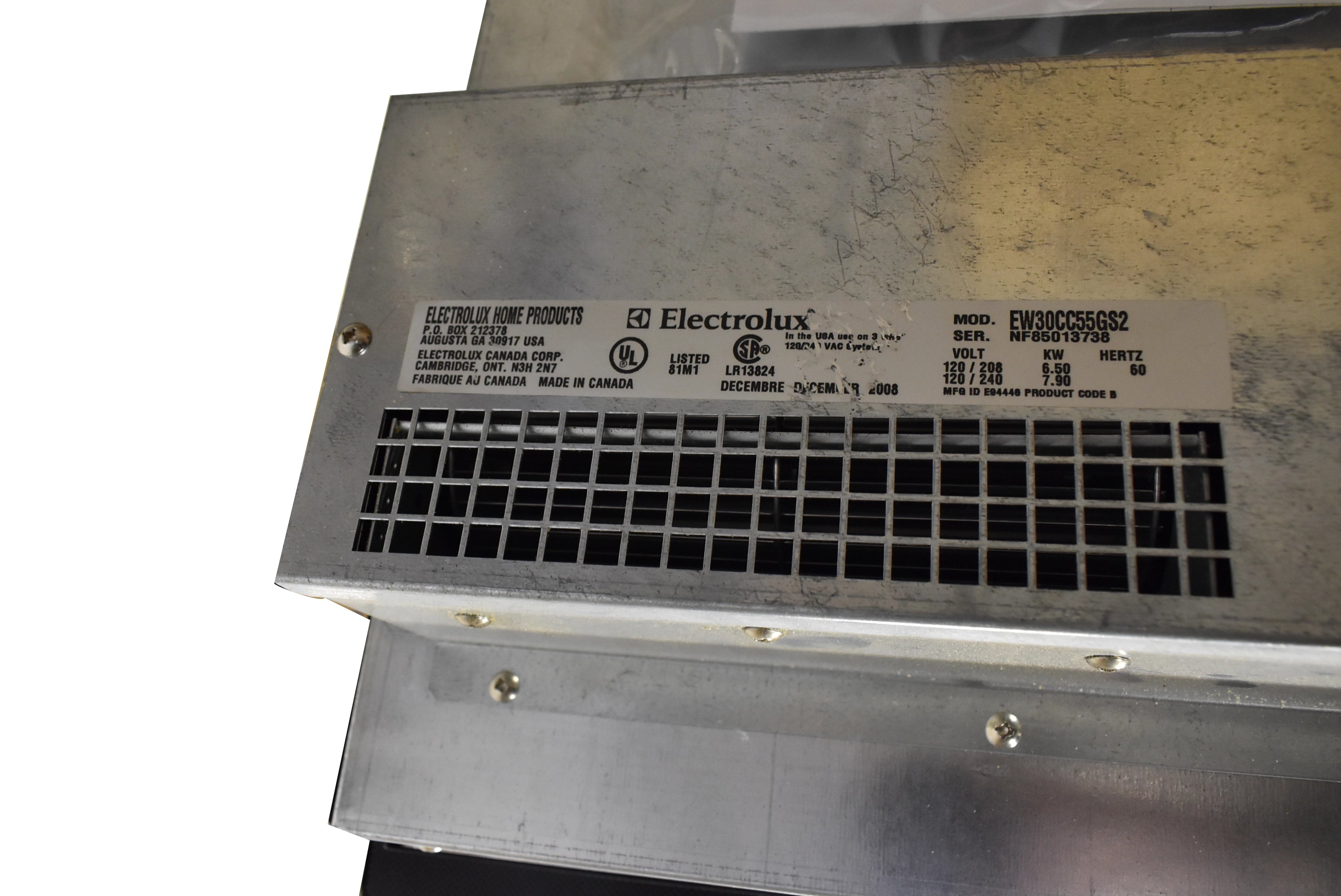 Electrolux EW30CC55GS 30" Stainless Steel Hybrid Induction Cooktop