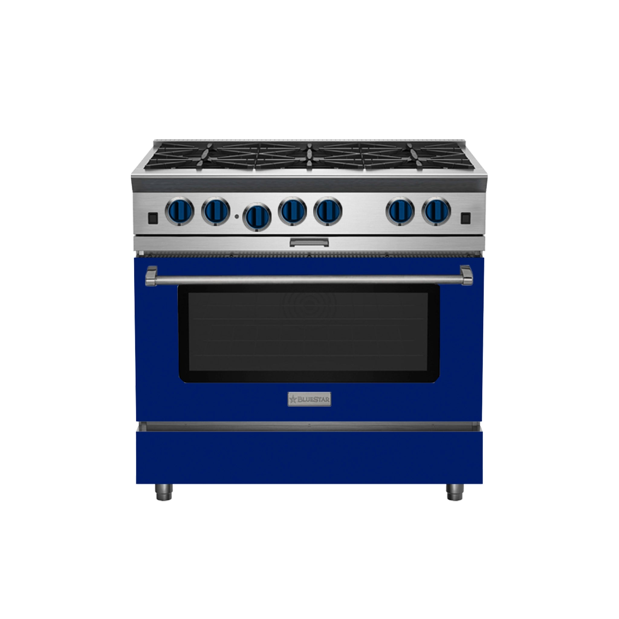 Blue Star RCS36SBV2C 36" Ultramarine Blue Freestanding Gas Range