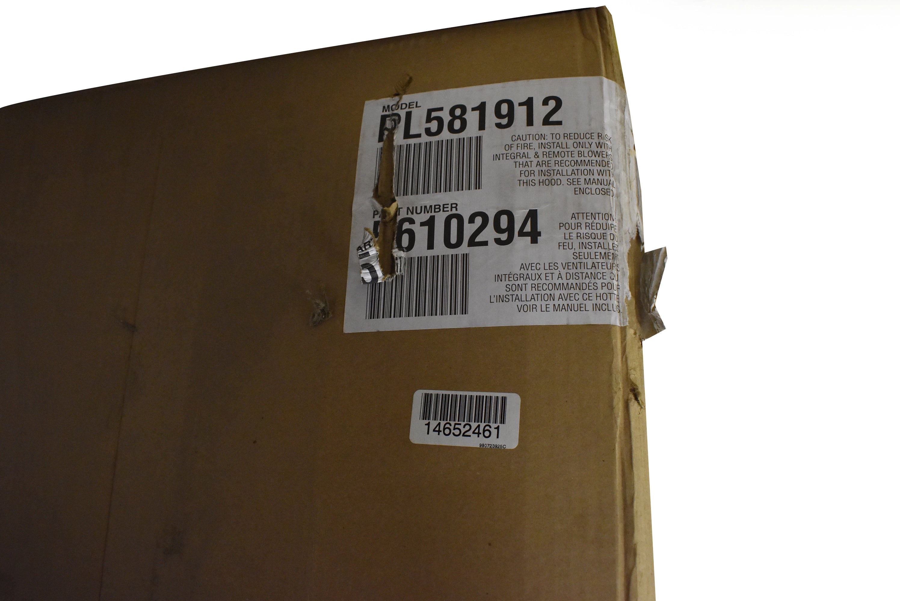 Wolf PL581912 60" Stainless Steel Undercabinet Hood Insert