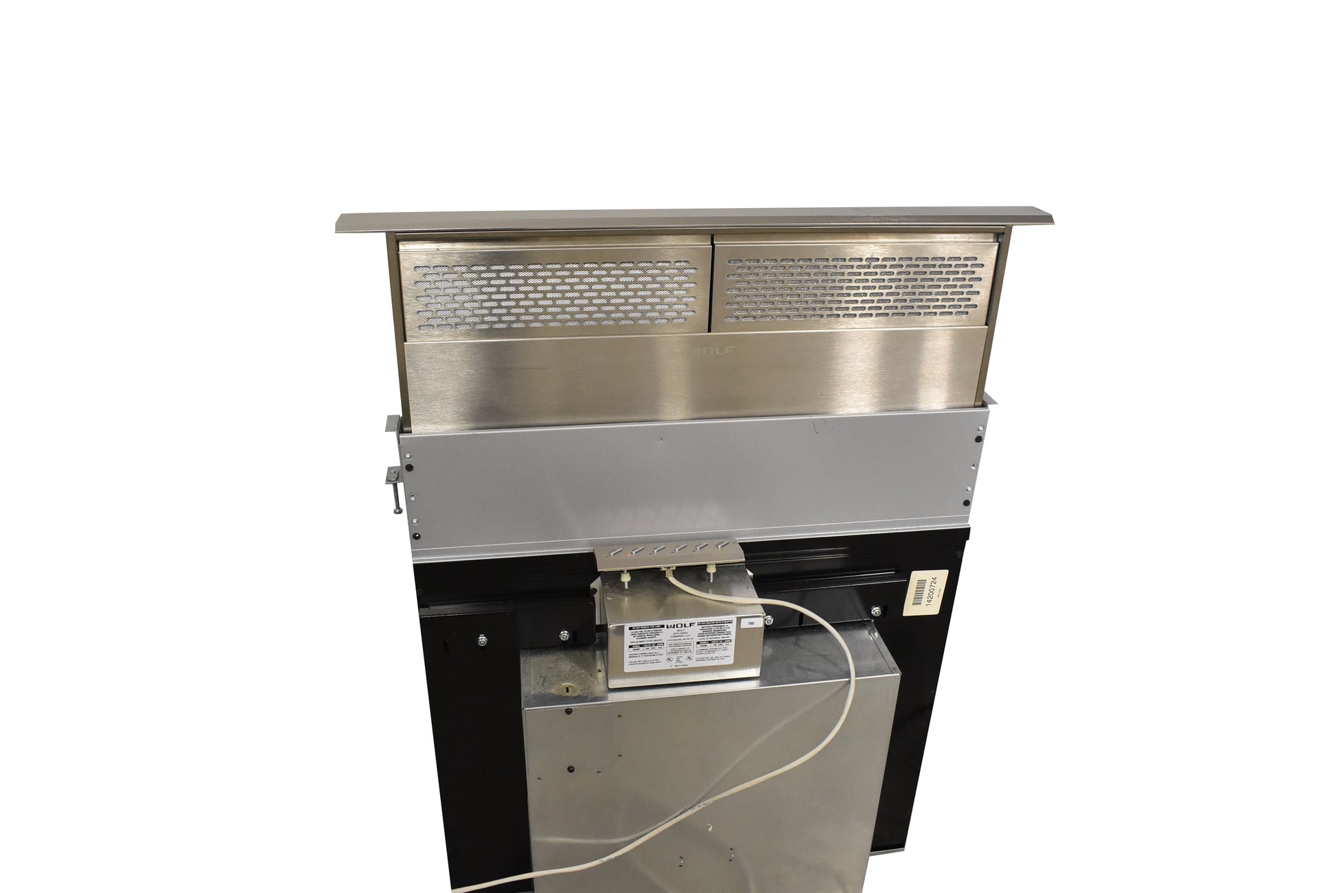 Wolf DD30R 30" Black Stainless Steel Downdraft Ventilation System