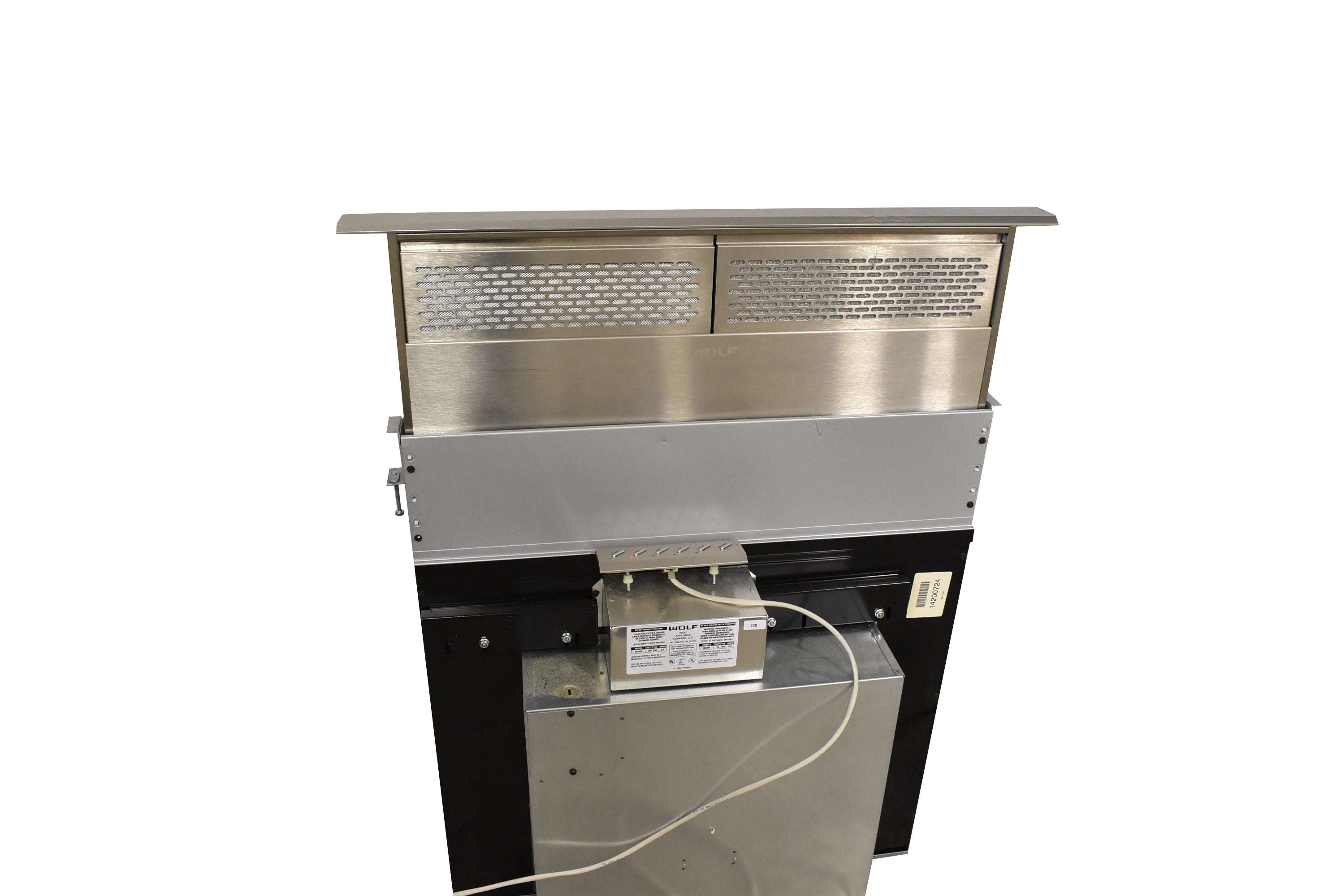 Wolf DD30R 30" Black Stainless Steel Downdraft Ventilation System