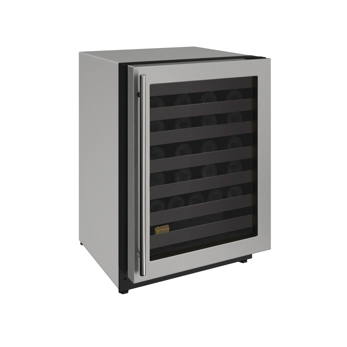 U-Line U2224WCS00A 24" Stainless Steel and Glass Door Built-In Wine Cooler