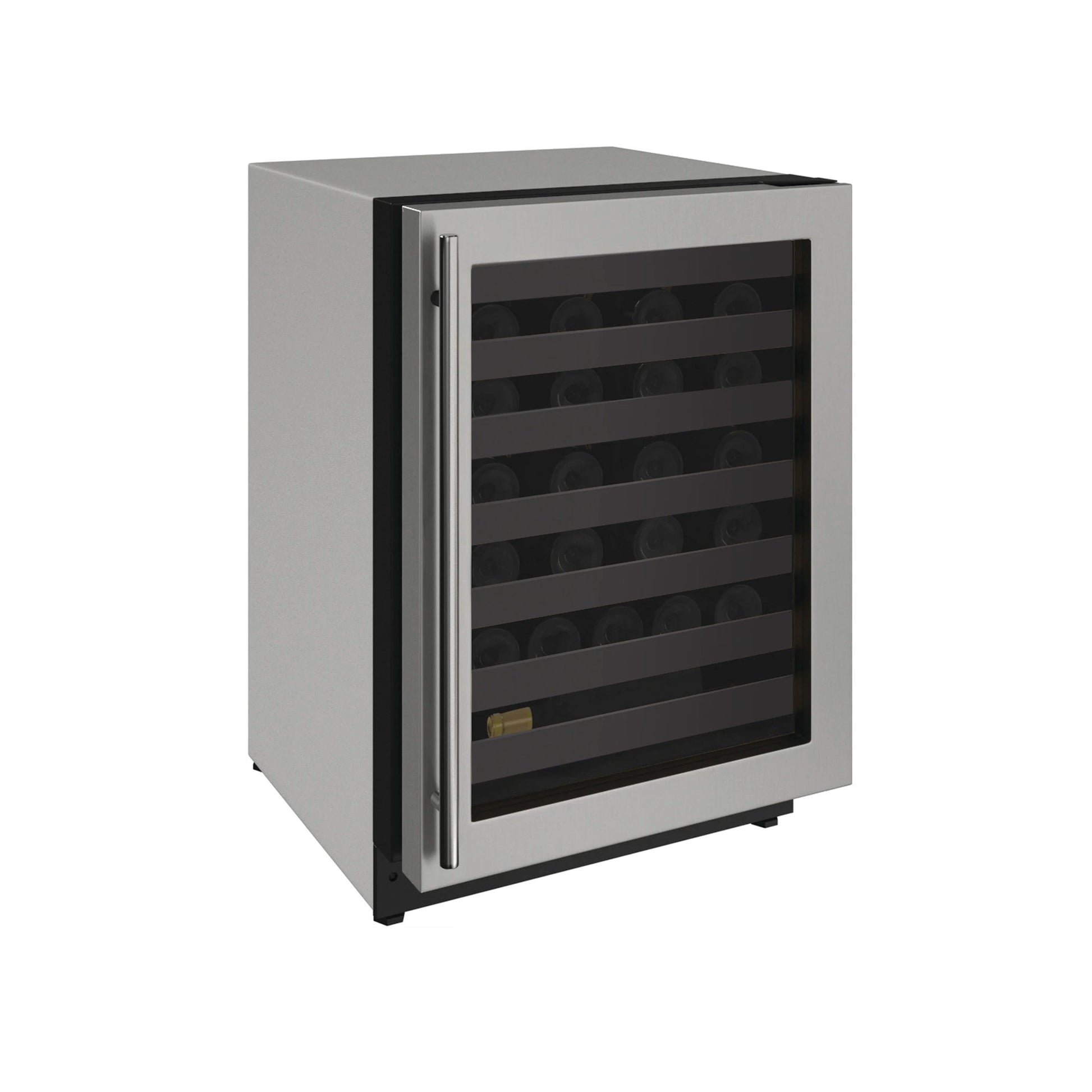 U-Line U2224WCS00A 24" Stainless Steel and Glass Door Built-In Wine Cooler