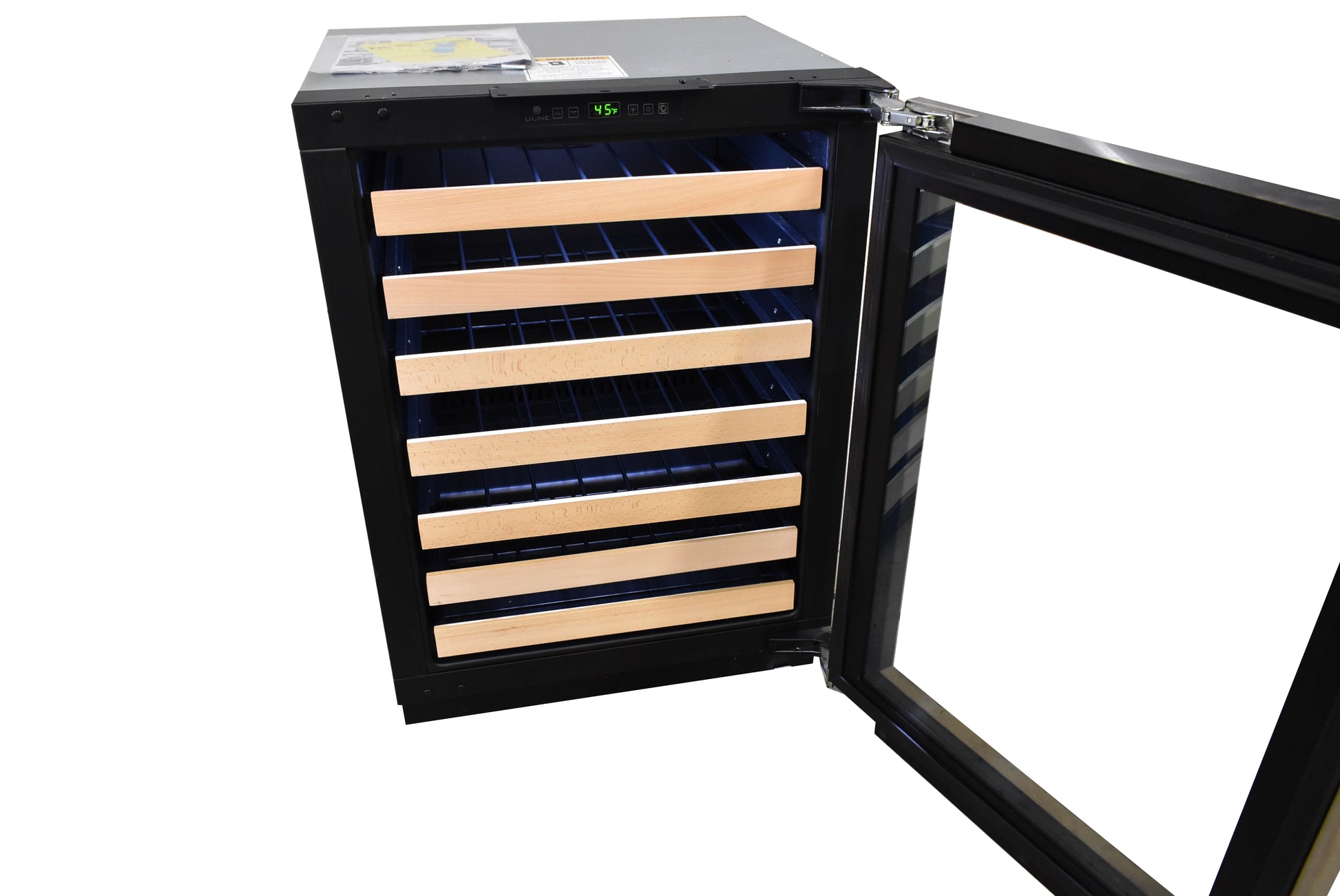 U-Line U2224WCS00A 24" Stainless Steel and Glass Door Built-In Wine Cooler