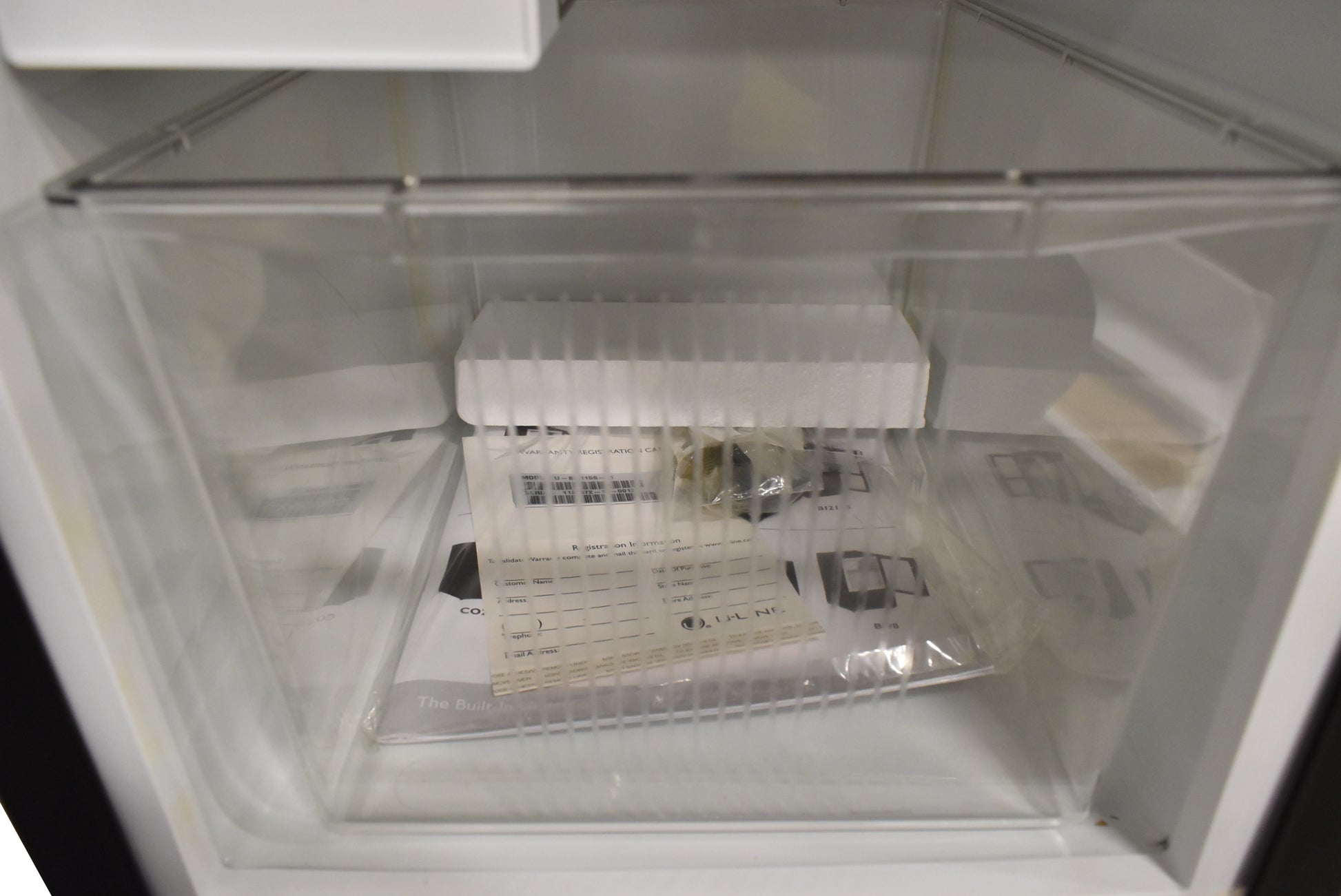 U-Line UBI2115S01 15" Stainless Steel Undercounter Crescent Cube Ice Maker