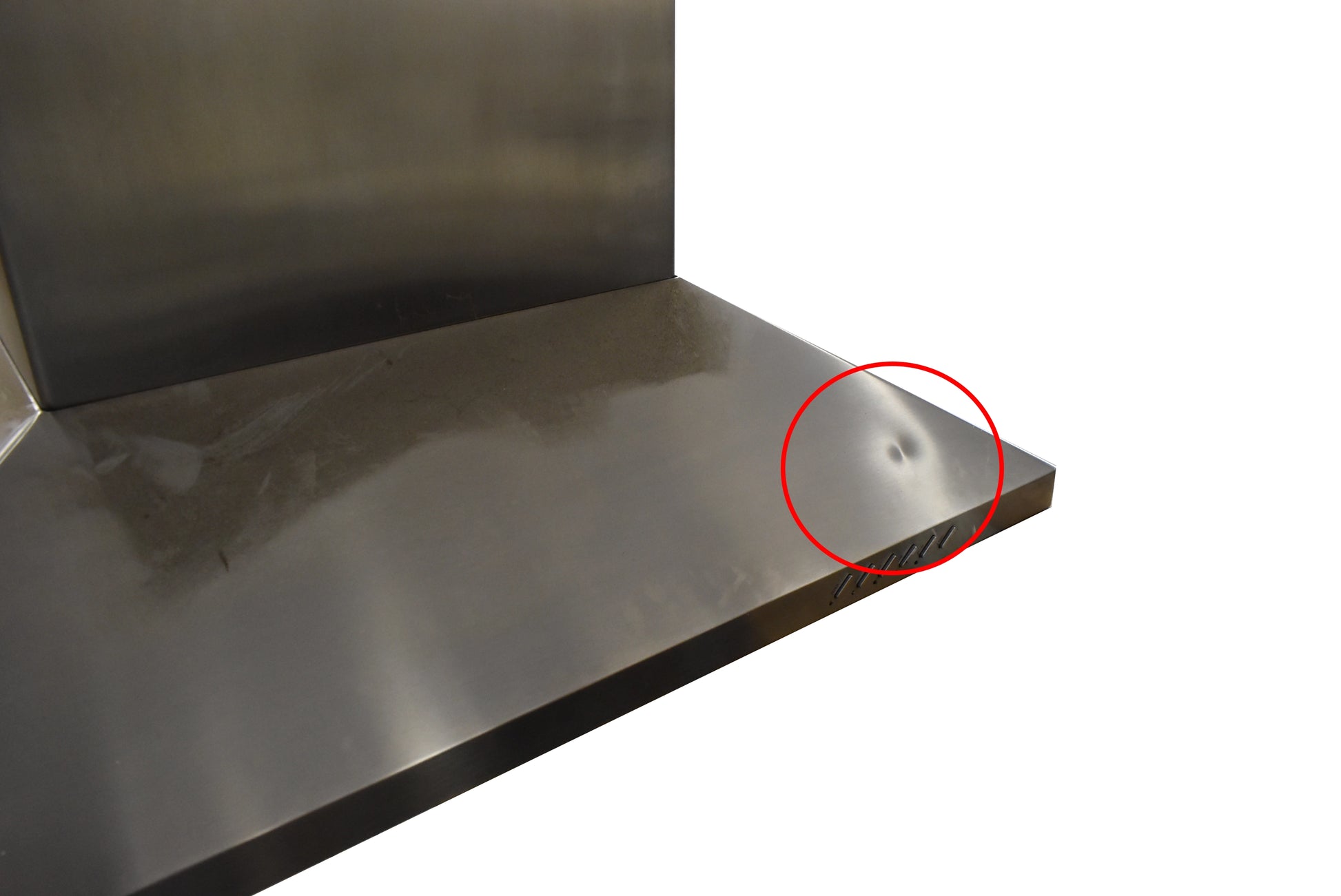 Wolf IH4227 42" Stainless Steel Island Chimney Range Hood, No Blower