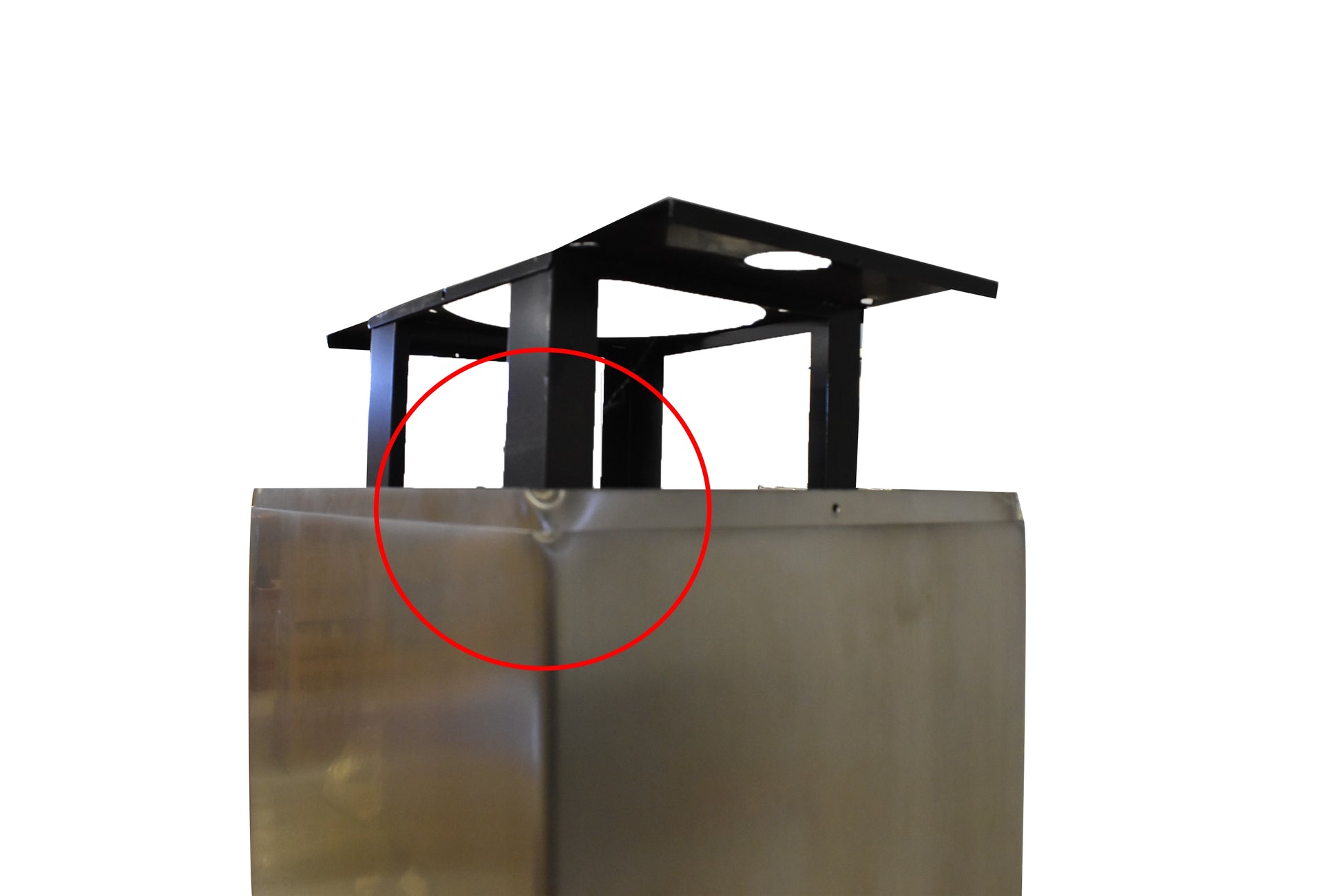 Wolf IH4227 42" Stainless Steel Island Chimney Range Hood, No Blower