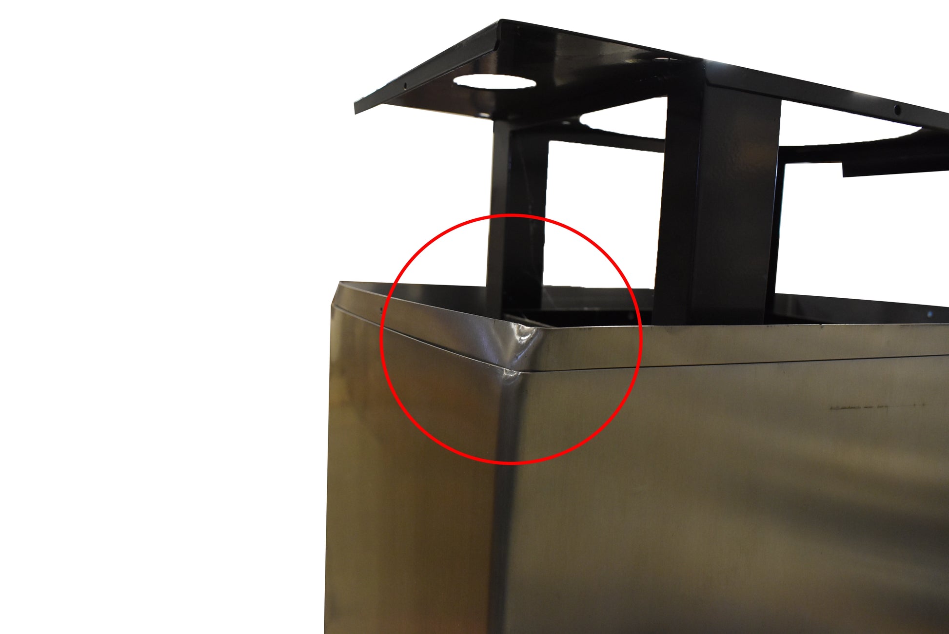 Wolf IH4227 42" Stainless Steel Island Chimney Range Hood, No Blower