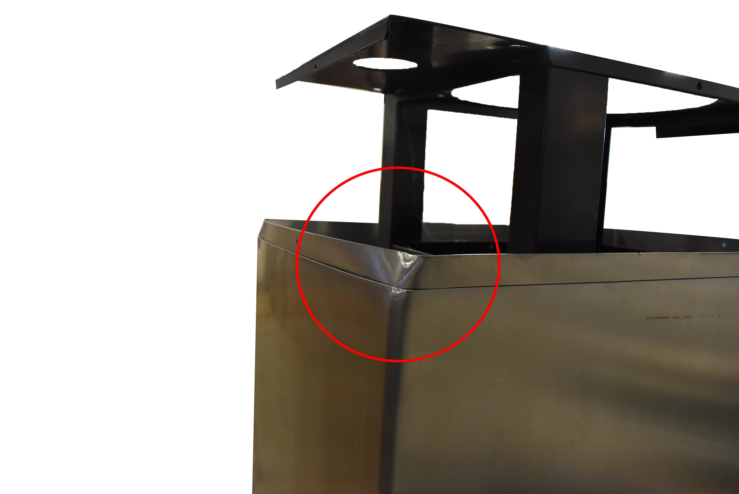 Wolf IH4227 42" Stainless Steel Island Chimney Range Hood, No Blower