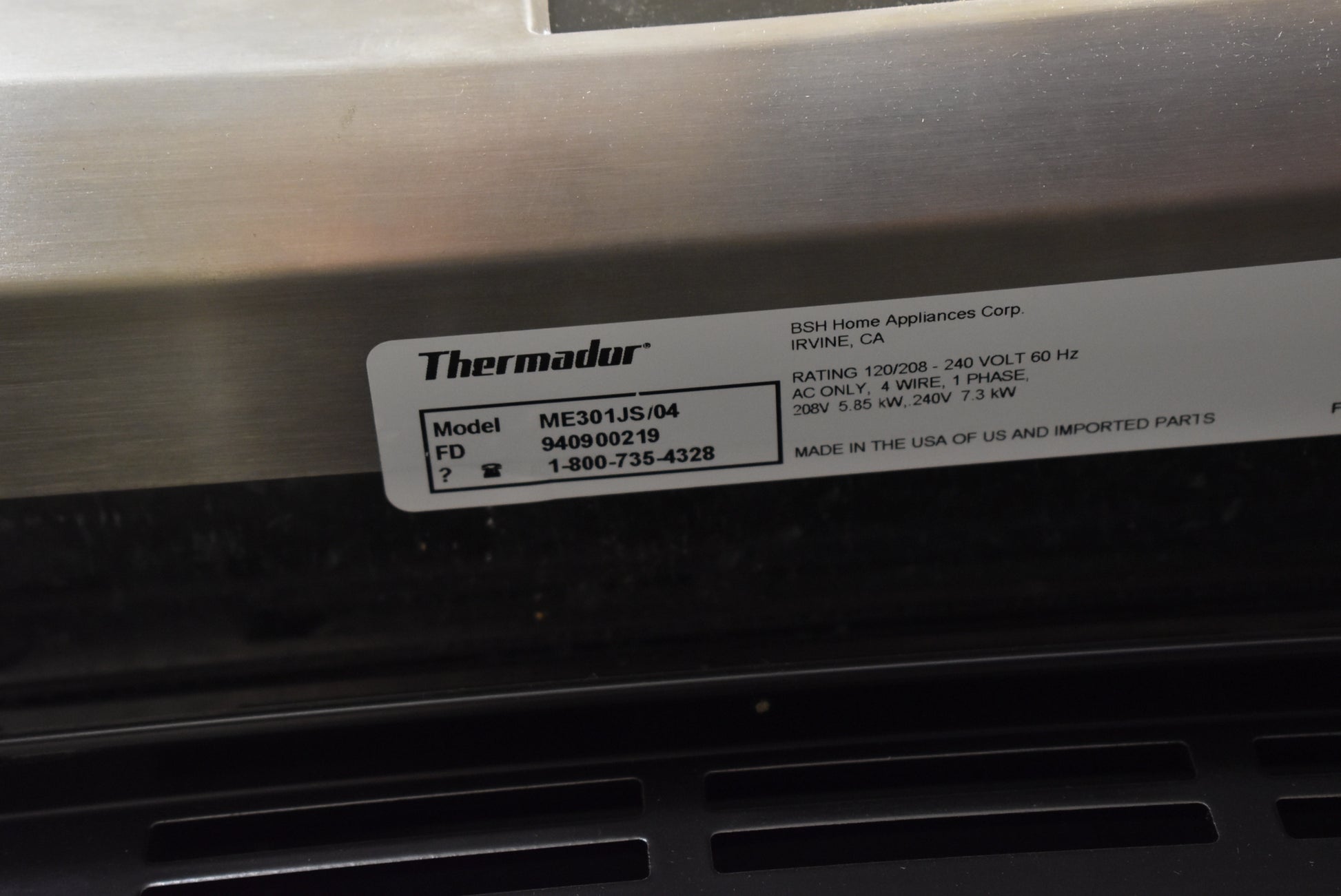 Thermador ME301JS 30" Stainless Steel Single Electric Wall Oven