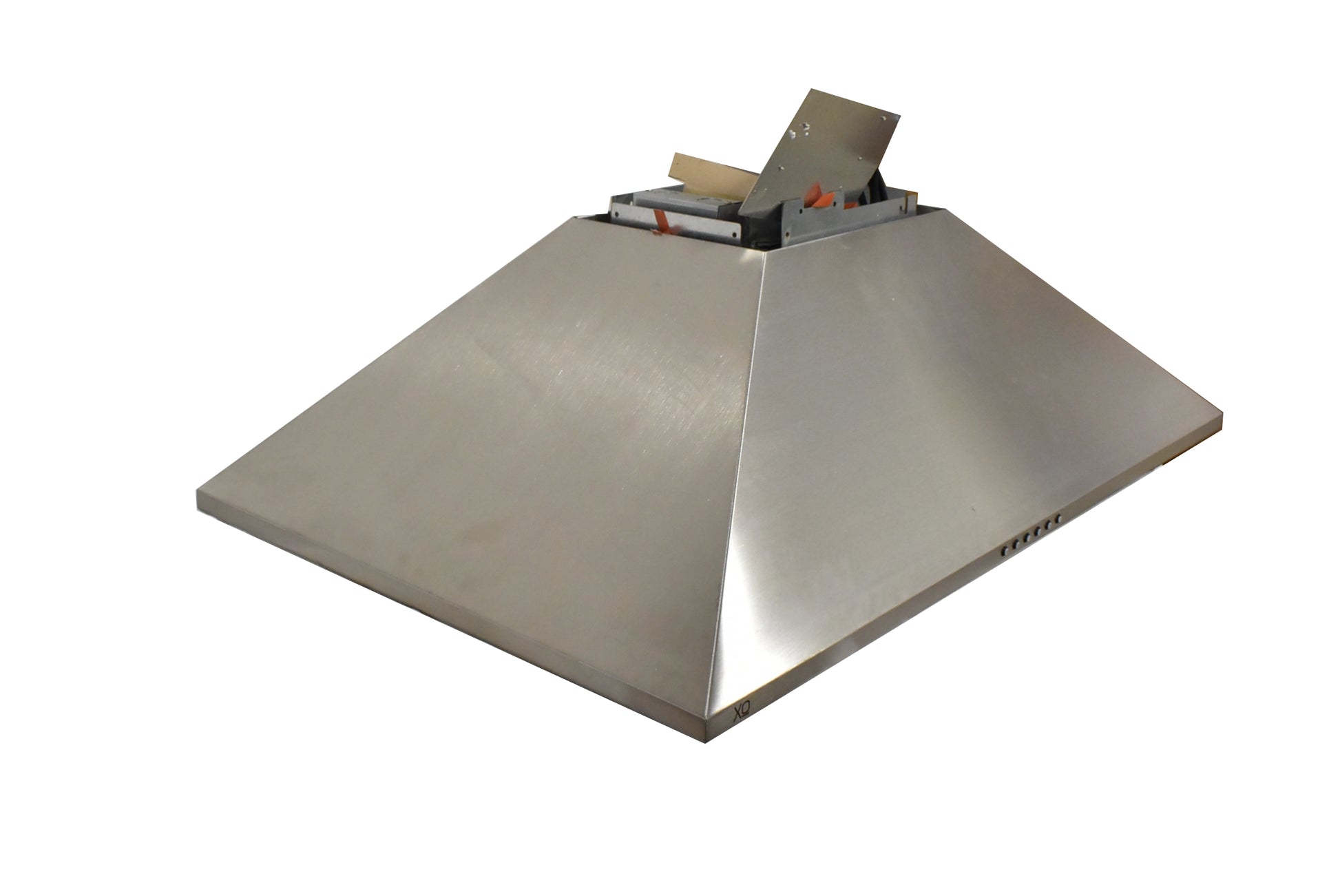 XO XOBI36S 36" Stainless Steel Island Chimney Range Hood, Blower Included