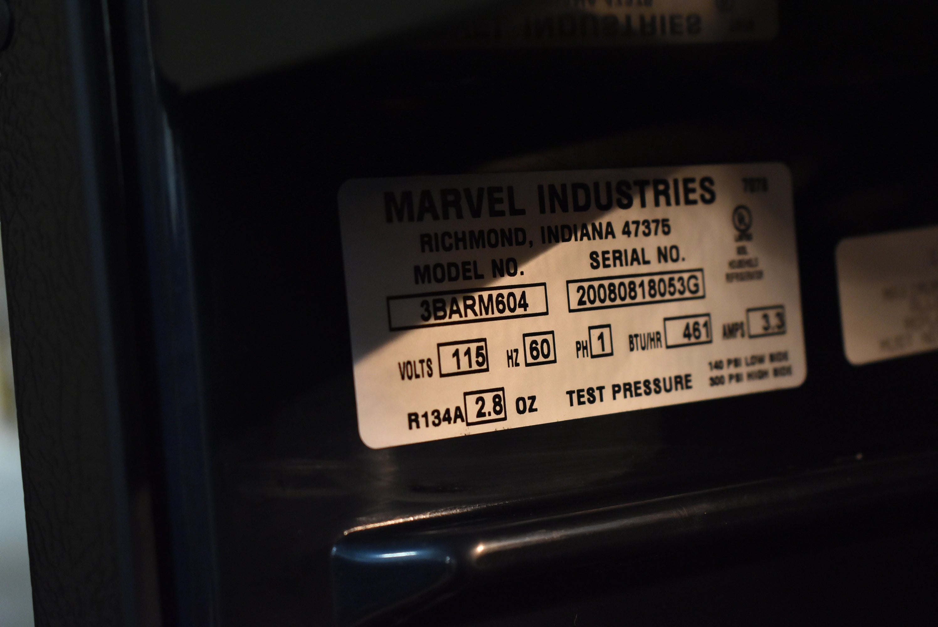 Marvel 3BARM604 15" Panel Ready Wine & Beverage Cooler