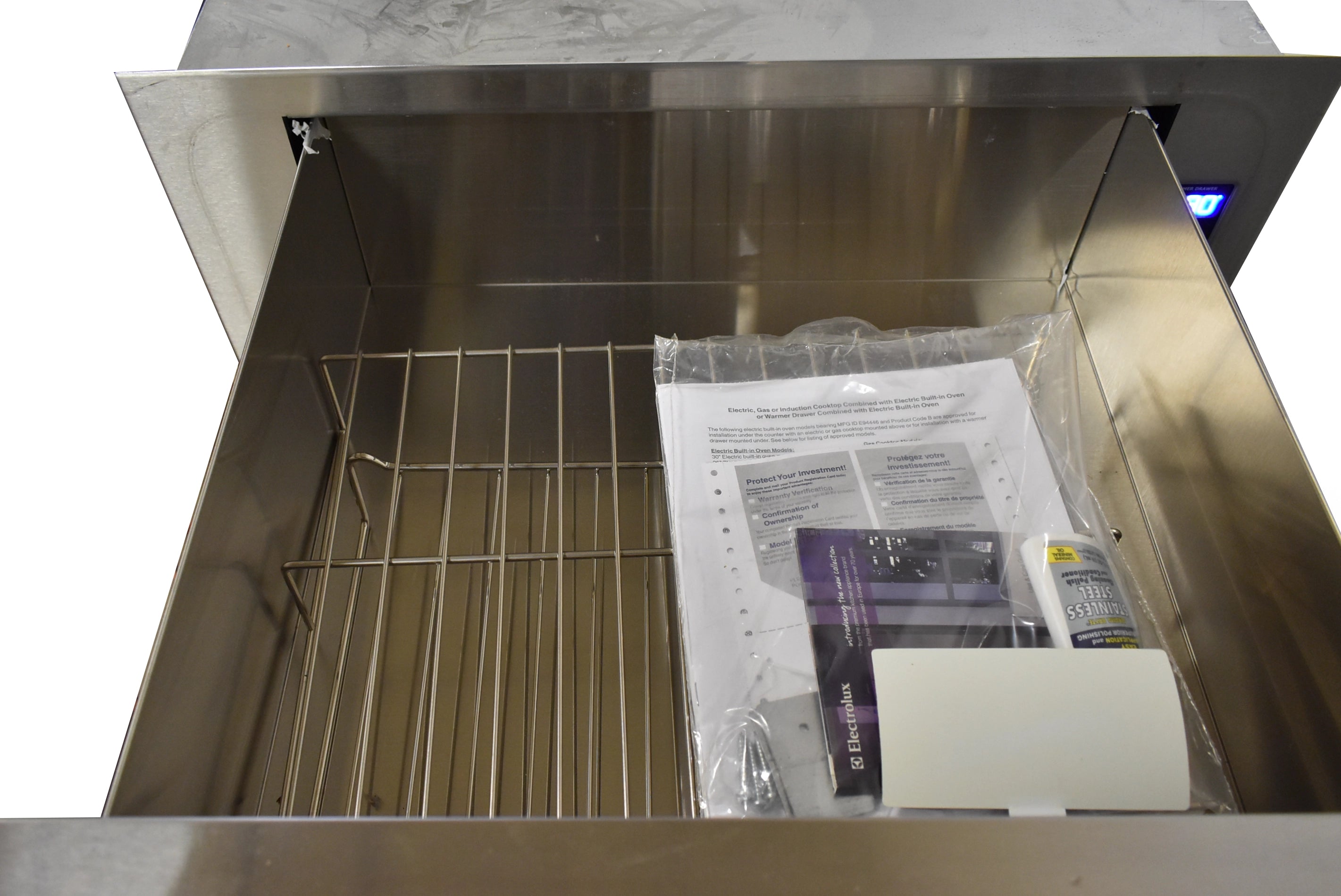 Electrolux EW30WD55GS 30" Stainless Steel Warming Drawer