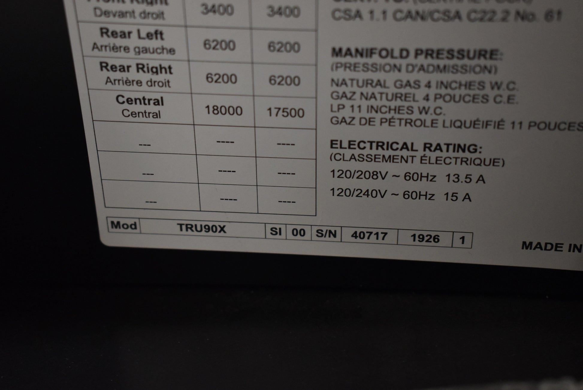 Smeg TRU90X 36" Stainless Steel Freestanding Dual Fuel Range