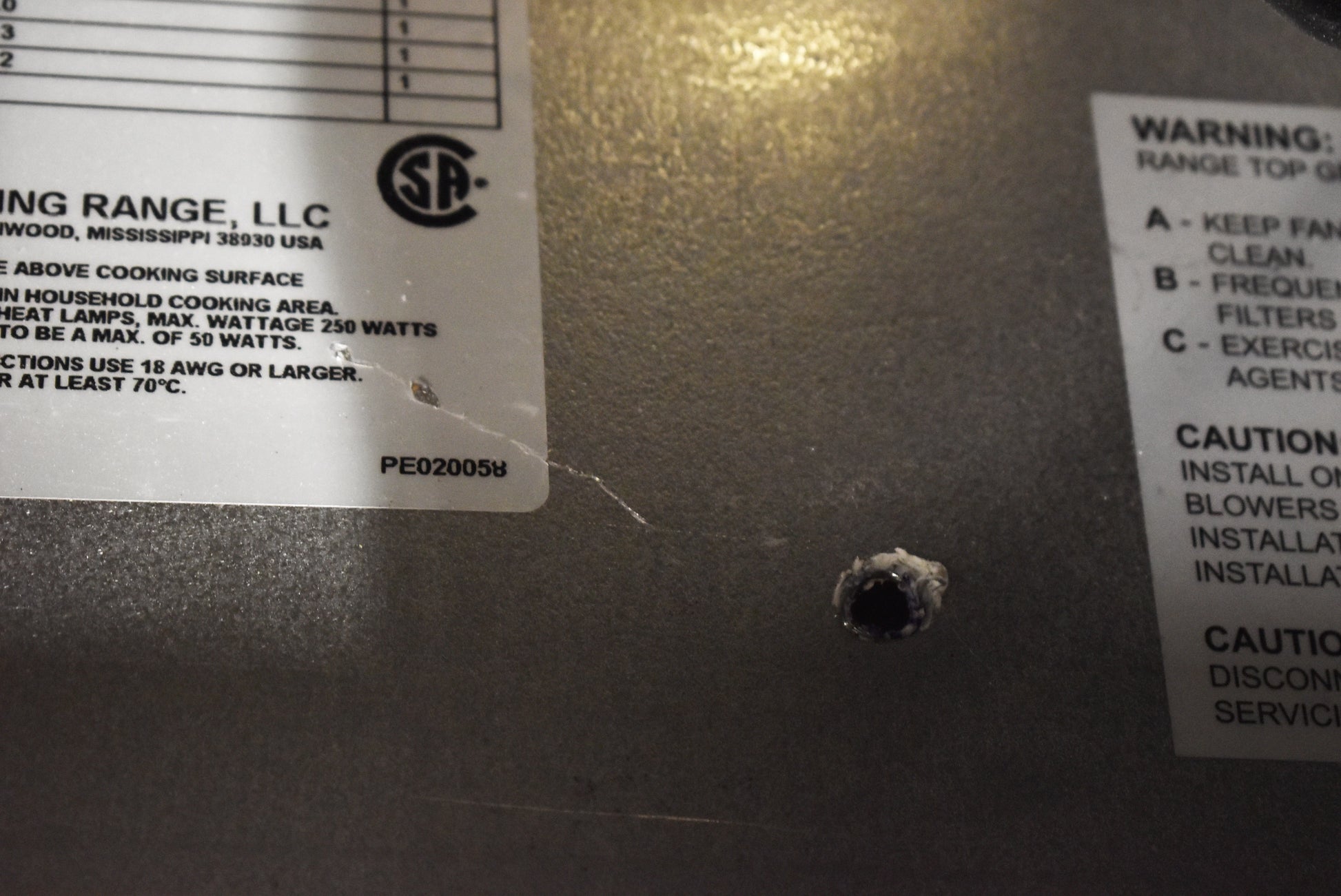 Viking VCWH53648SS 36" Stainless Steel Wall Mount Chimney Range Hood