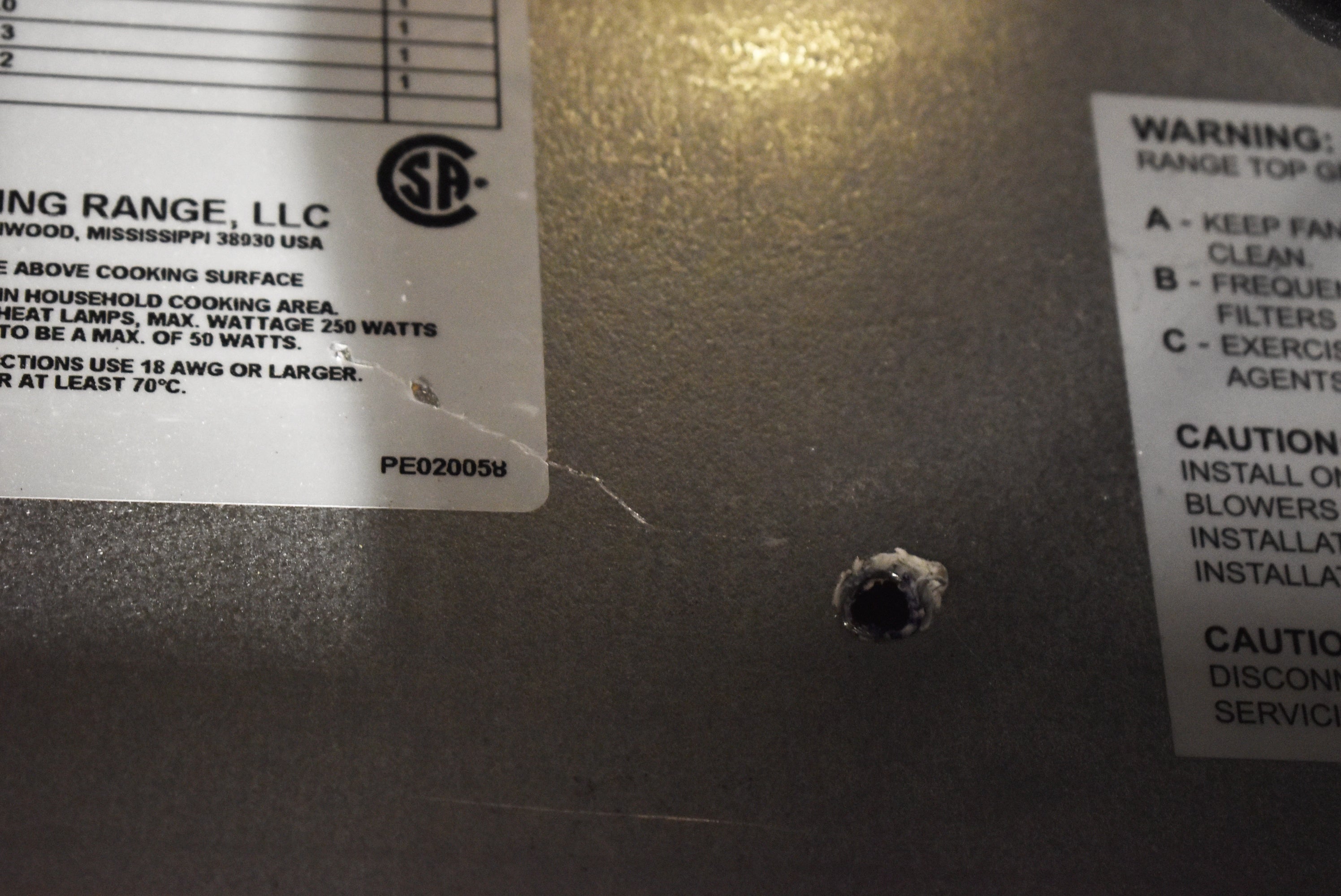 Viking VCWH53648SS 36" Stainless Steel Wall Mount Chimney Range Hood