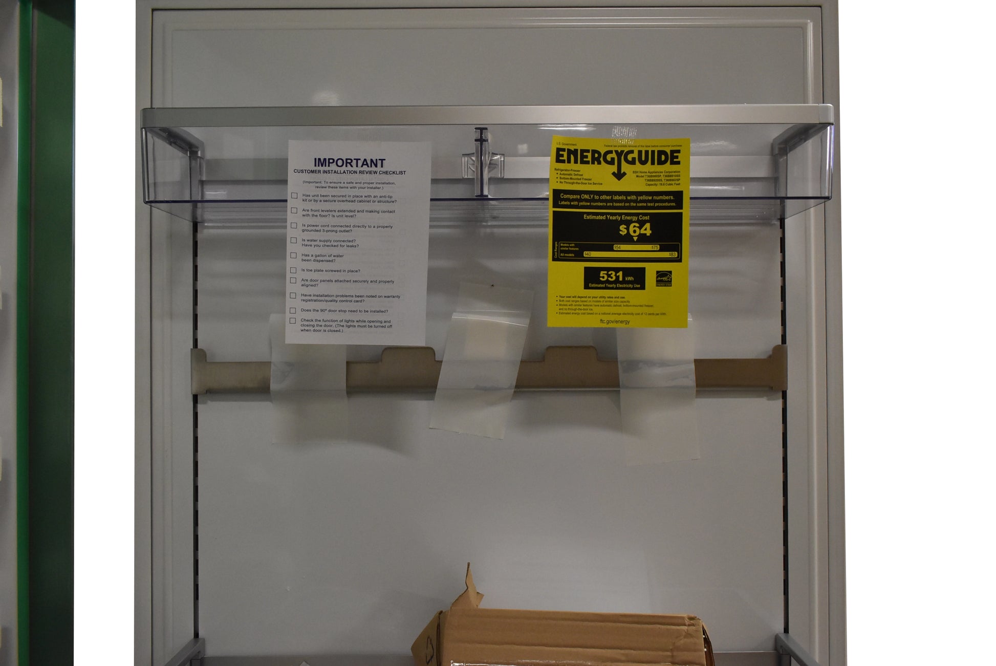 Thermador T36BB920SS 36" Stainless Steel Bottom Freezer Refrigerator