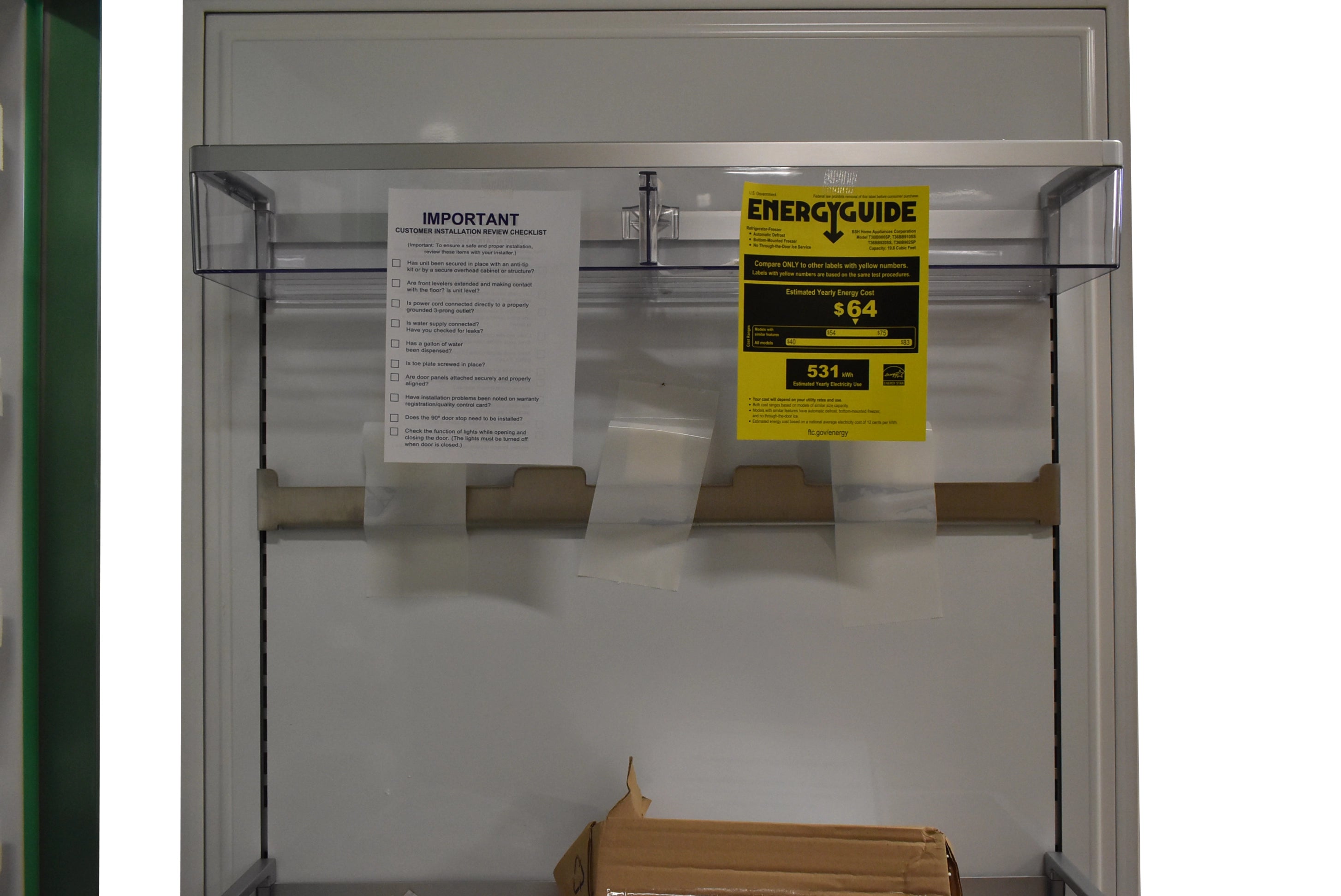 Thermador T36BB920SS 36" Stainless Steel Bottom Freezer Refrigerator