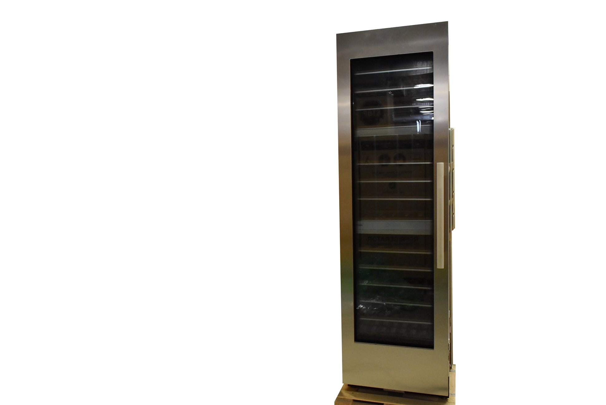 Miele KWT1613Vi 24" Stainless Steel and Glass Door Full Size Triple Zone Wine Cooler