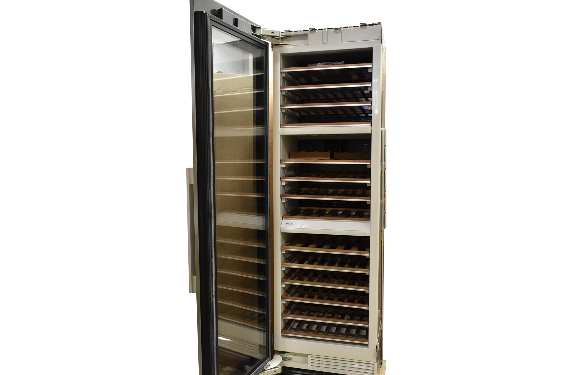 Miele KWT1613Vi 24" Stainless Steel and Glass Door Full Size Triple Zone Wine Cooler