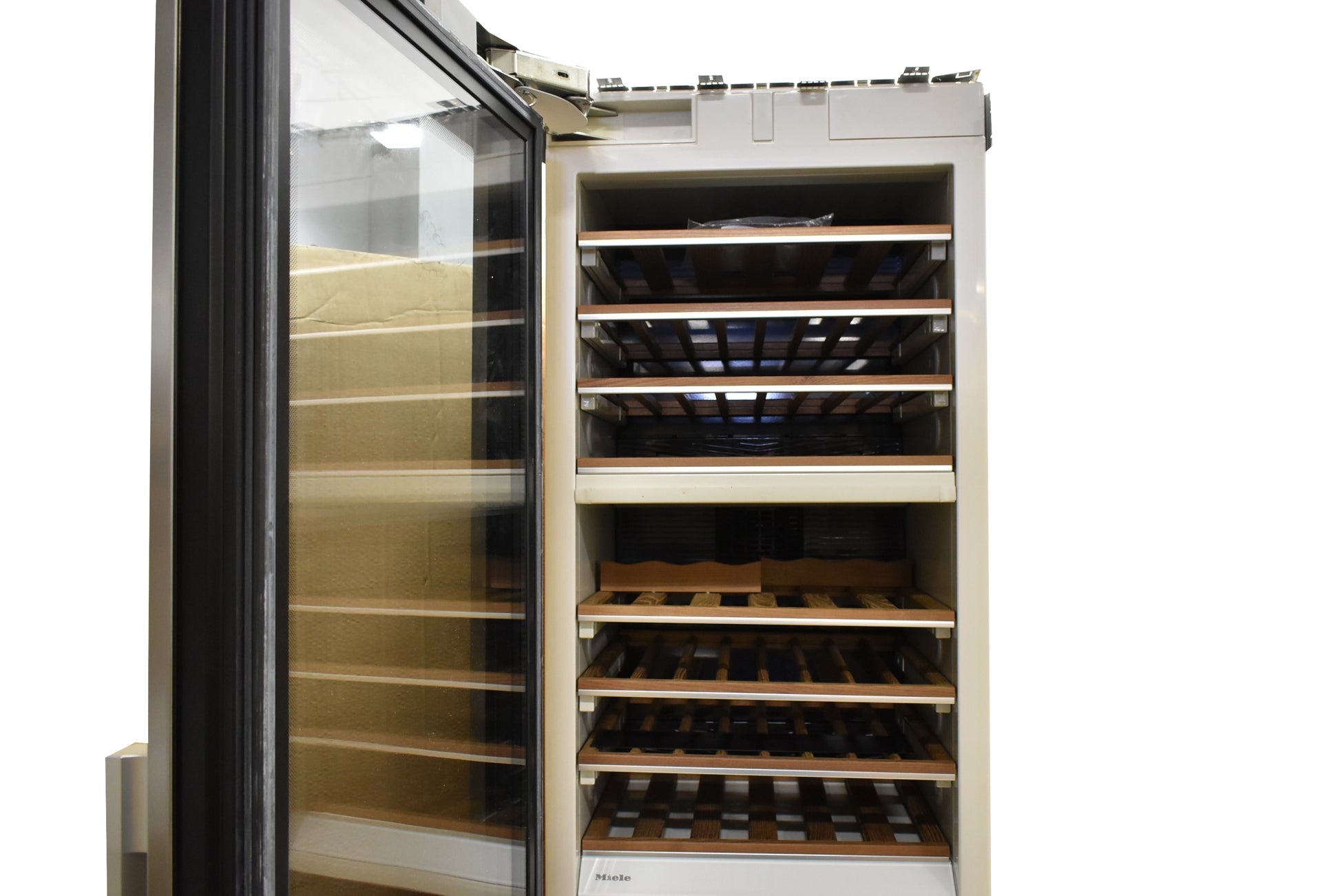Miele KWT1613Vi 24" Stainless Steel and Glass Door Full Size Triple Zone Wine Cooler