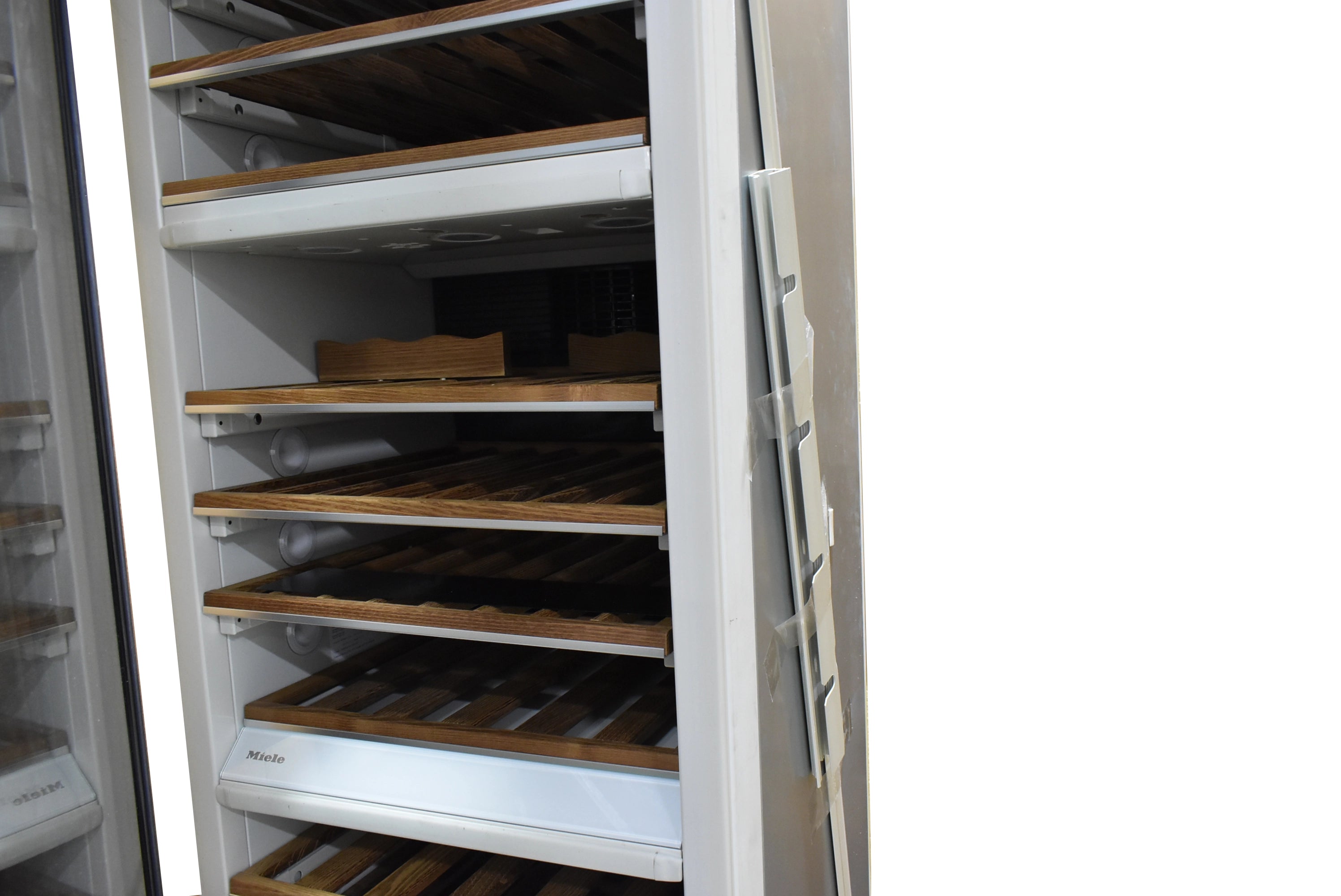 Miele KWT1613Vi 24" Stainless Steel and Glass Door Full Size Triple Zone Wine Cooler