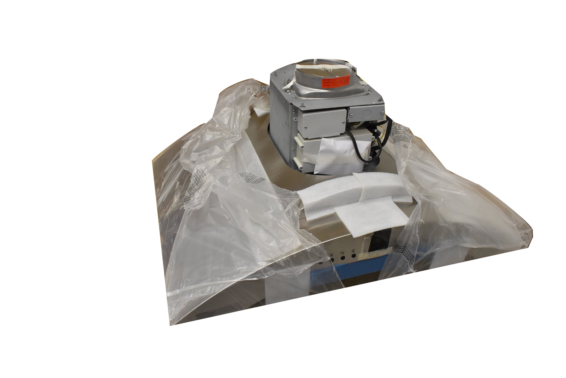 Monogram ZV850SPSS 36" Stainless Island Mount Chimney Range Hood, with Blower