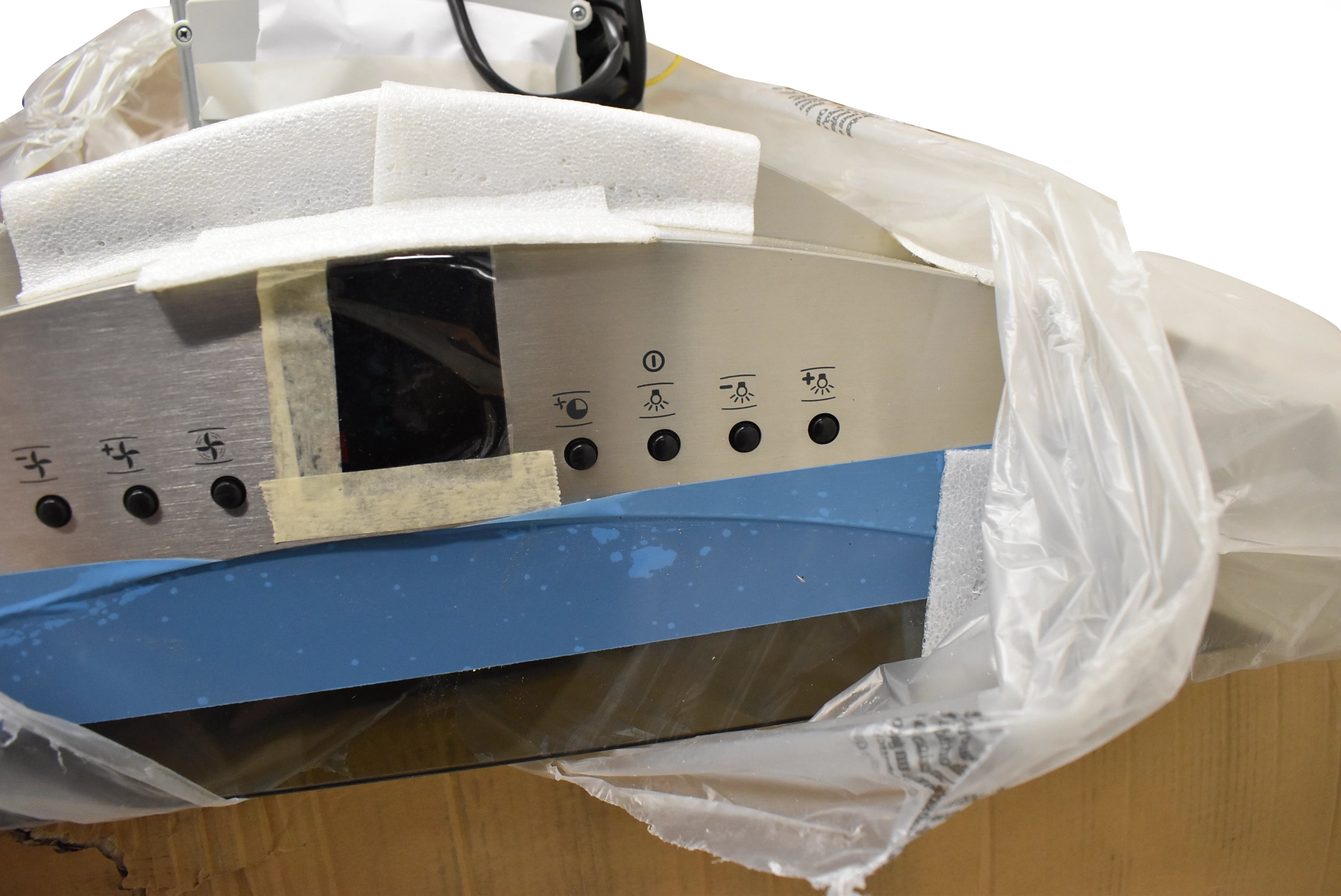 Monogram ZV850SPSS 36" Stainless Island Mount Chimney Range Hood, with Blower