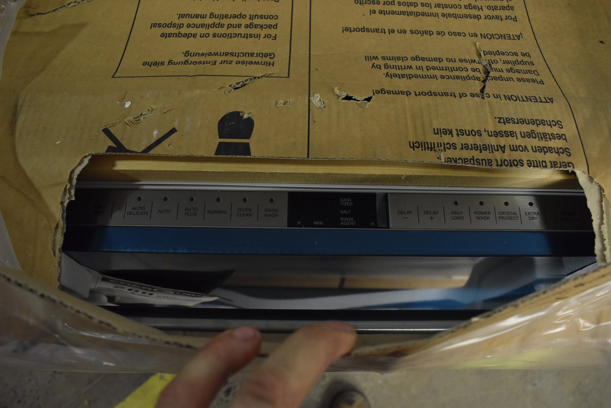 Thermador DWHD651GFP 24" Stainless Steel Dishwasher