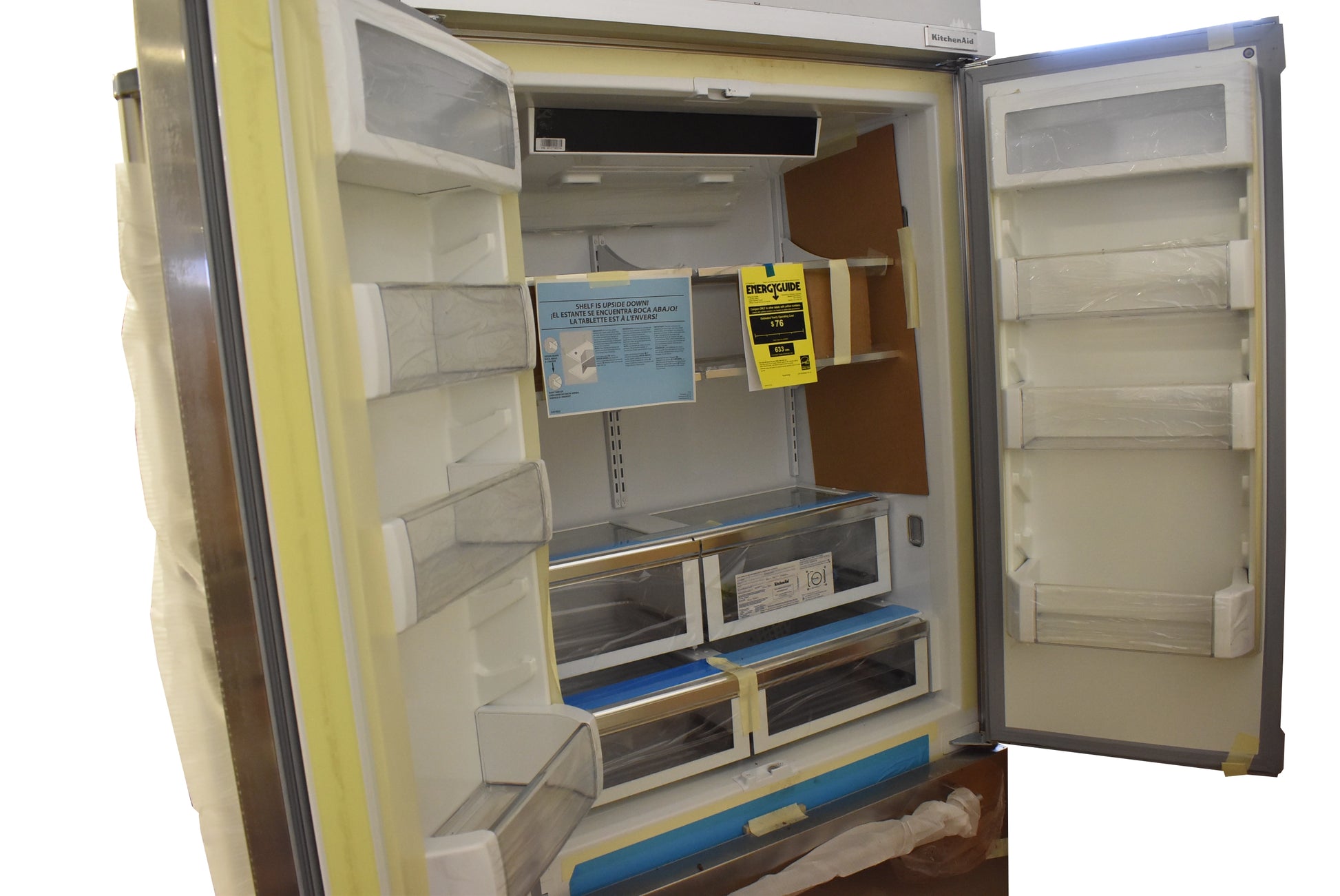 KitchenAid KBFN402ESS 42" Stainless Steel French Door Refrigerator