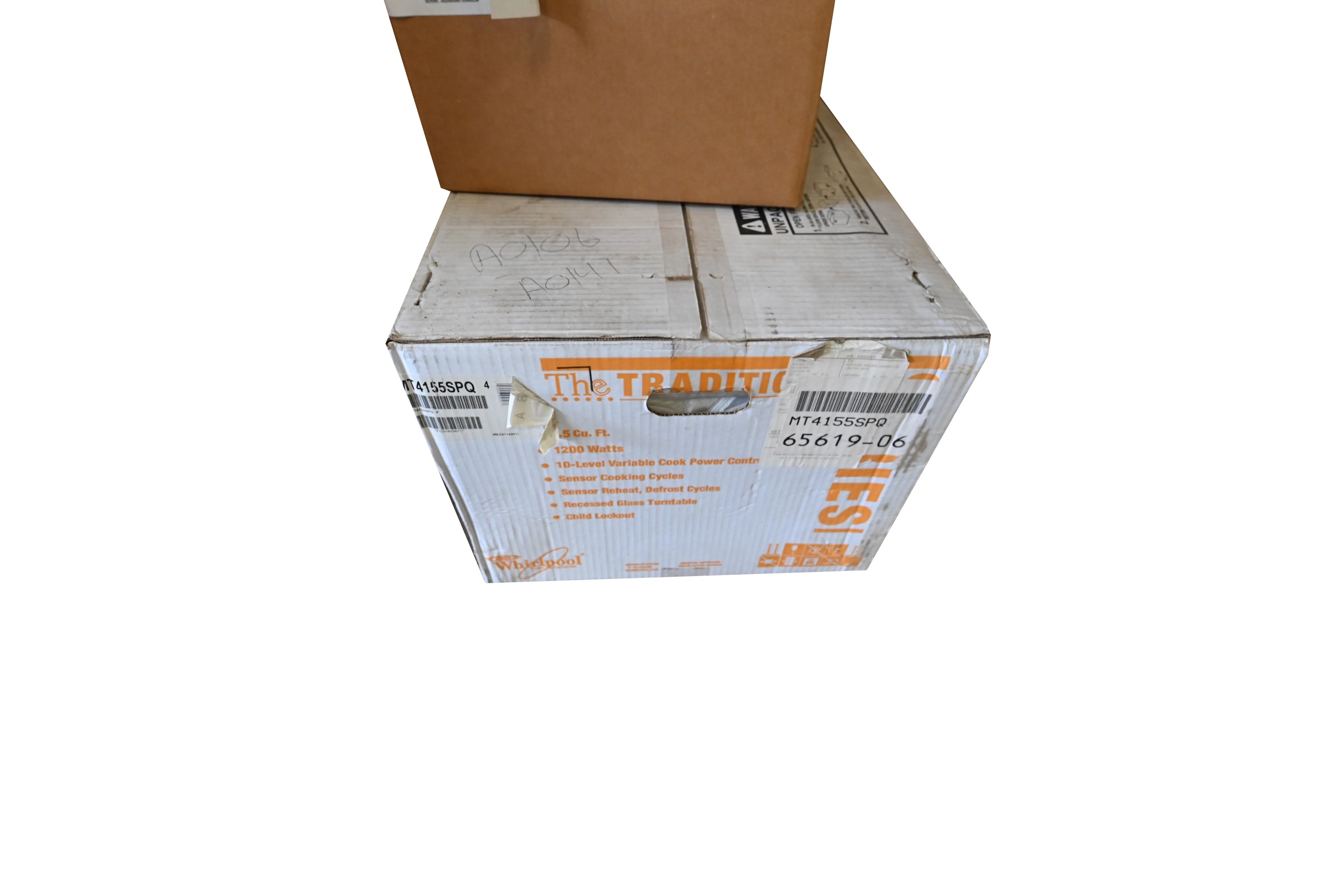 Whirlpool MT4155SPQ 22" White Countertop Microwave