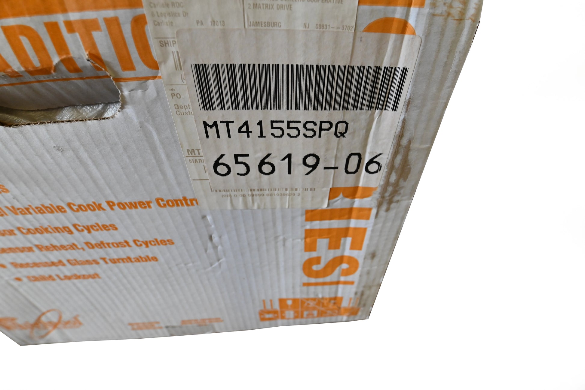 Whirlpool MT4155SPQ 22" White Countertop Microwave