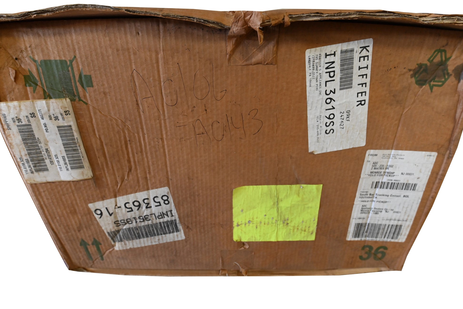 Faber INPL3619SS 36" Stainless Steel Range Hood Insert