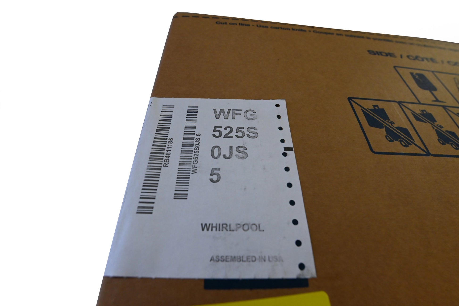 Whirlpool WFG525S0JS 30" Stainless Steel Gas Range