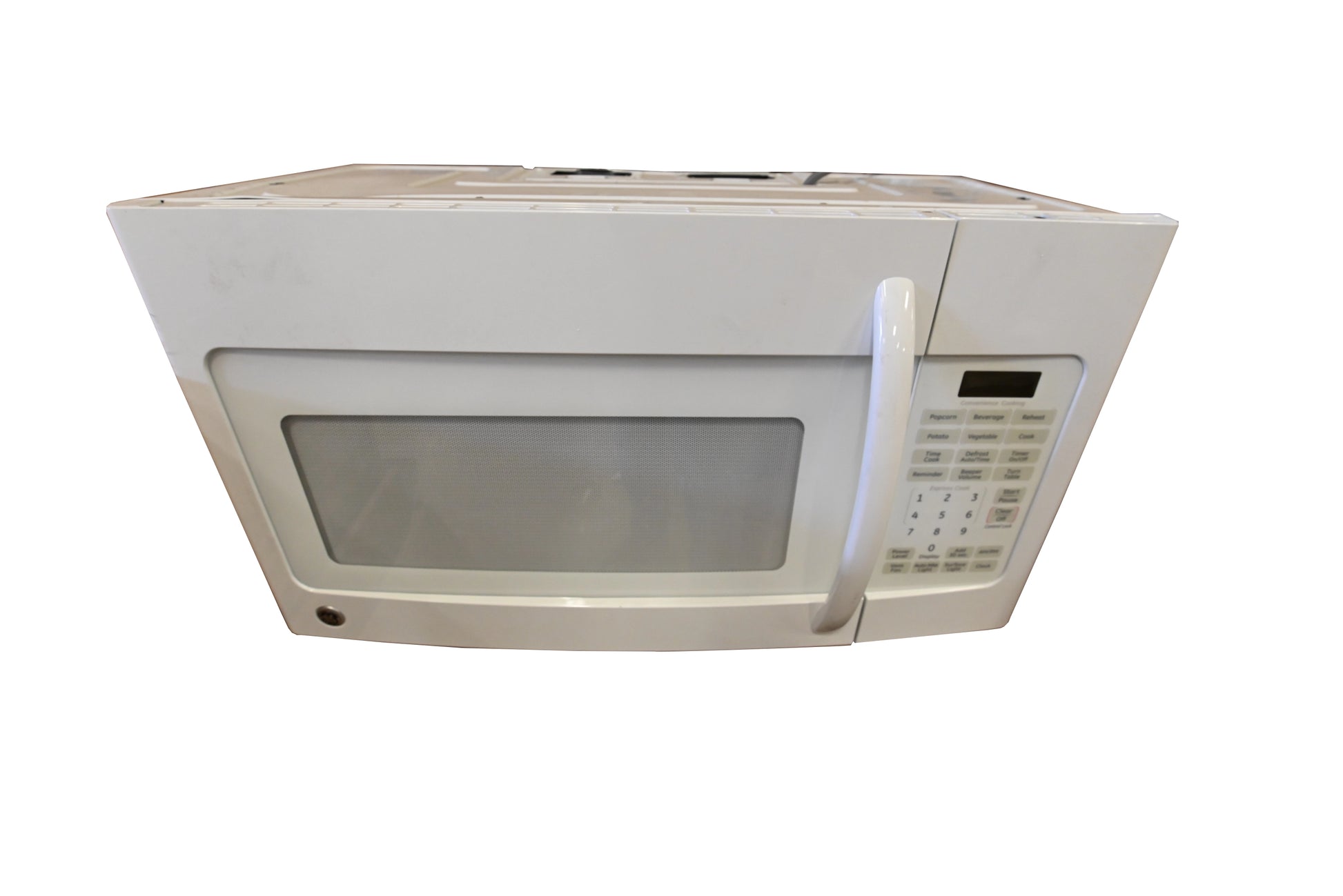 GE Spacemaker JVM1740DPWW 30" White Over the Range Microwave