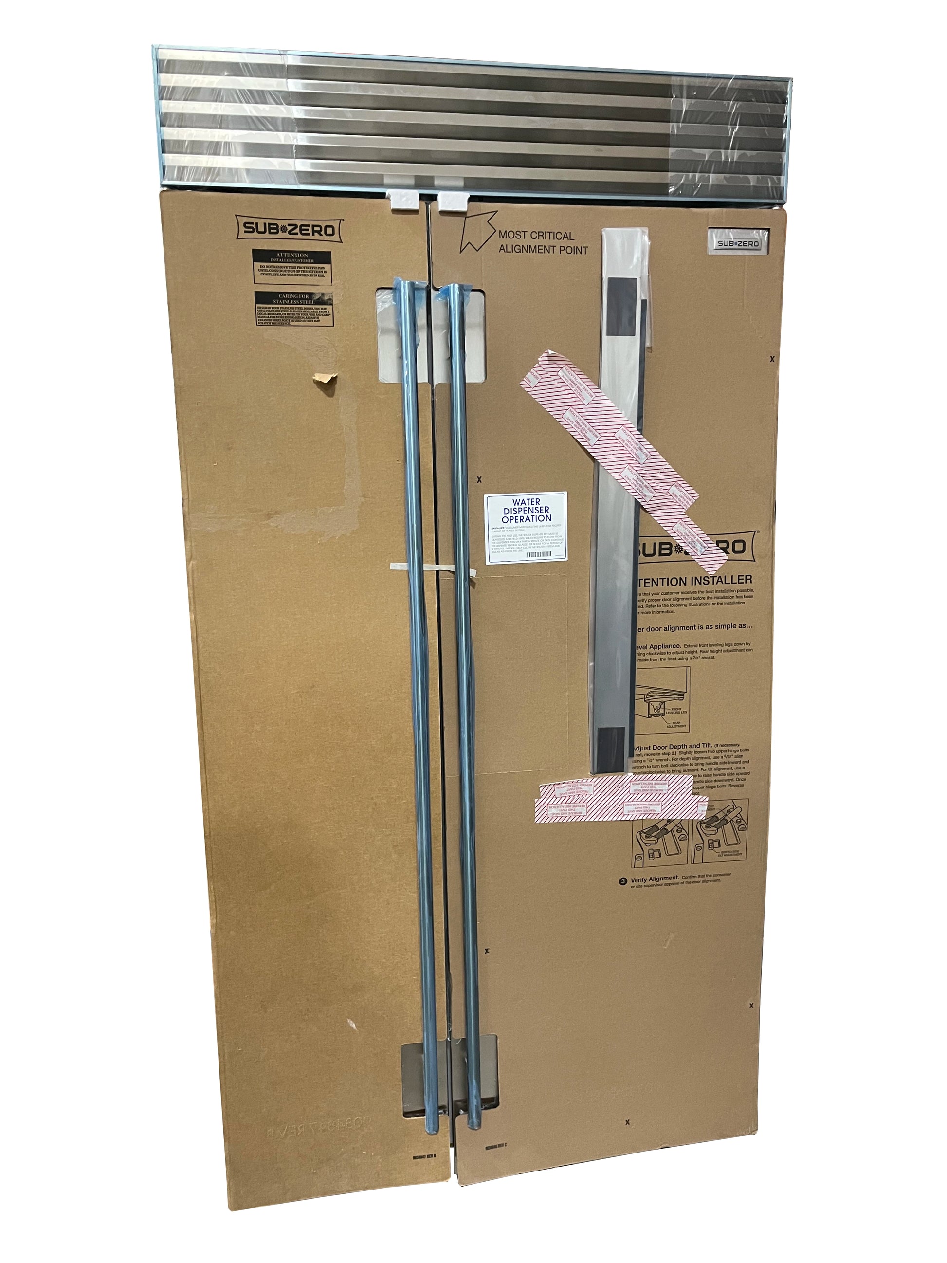 Sub-Zero CL4250SID/S/T 42" Stainless Steel Side by Side Refrigerator