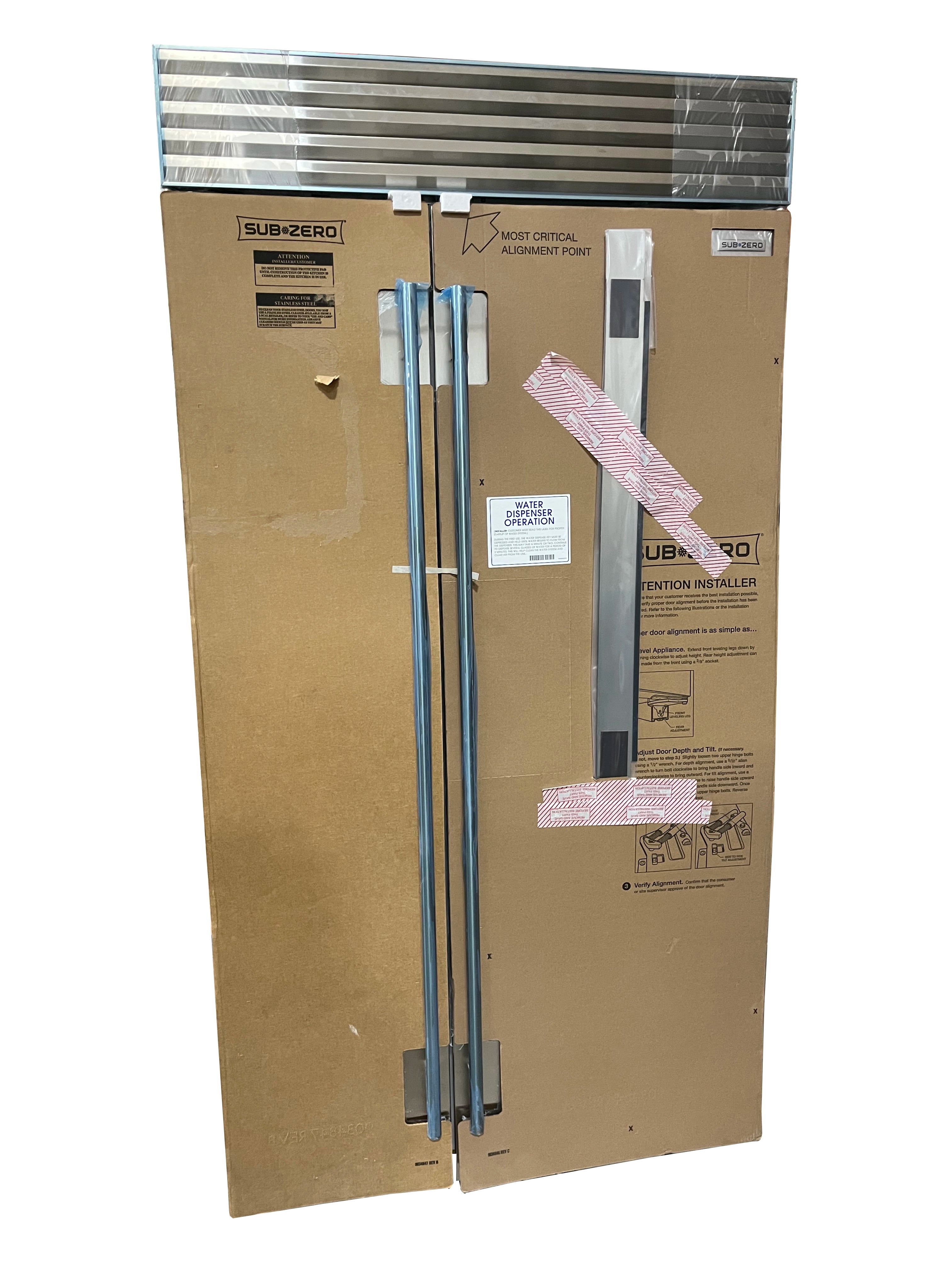 Sub-Zero CL4250SID/S/T 42" Stainless Steel Side by Side Refrigerator