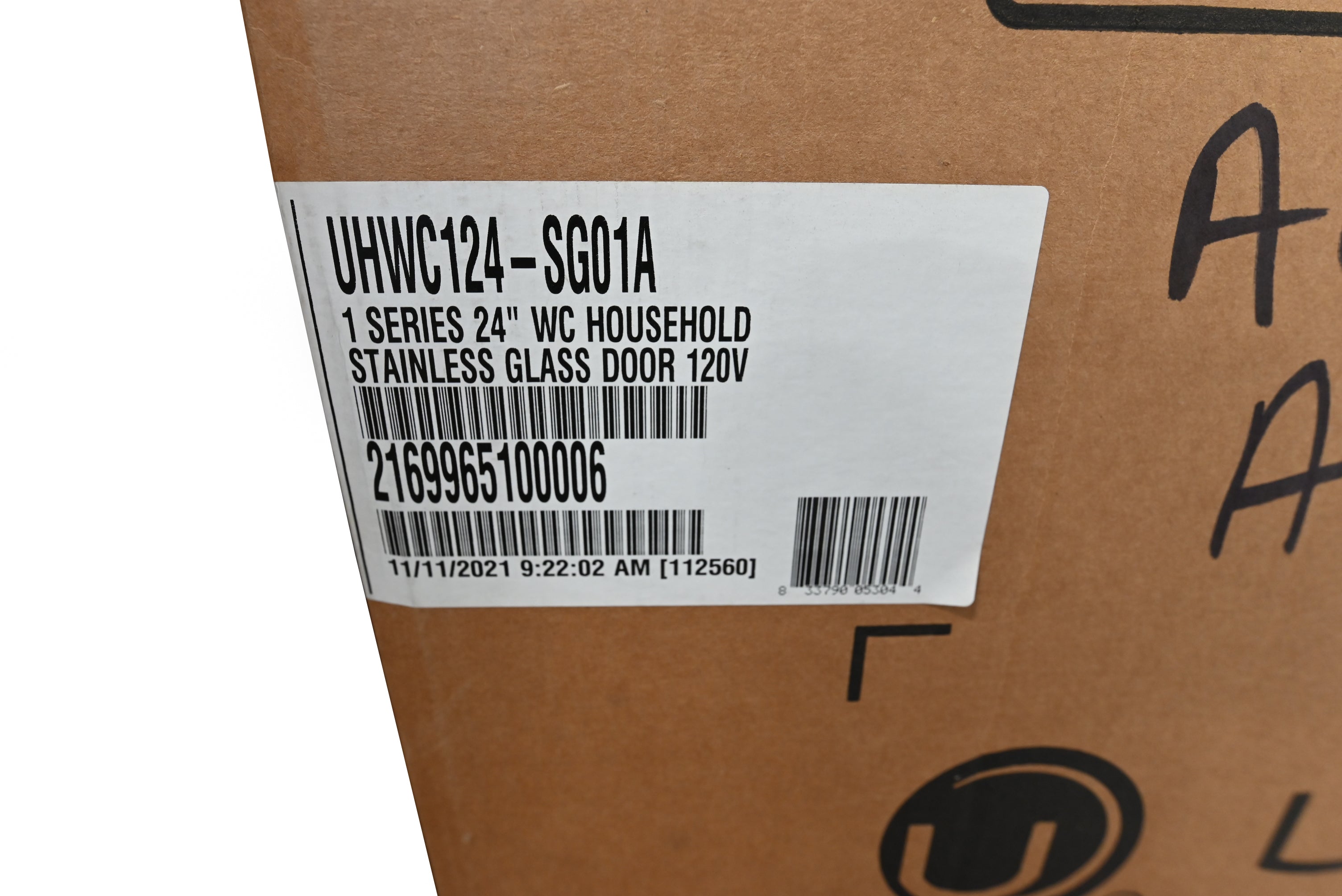 U-Line UHWC124-SG01A 24" Stainless Steel Wine Cooler