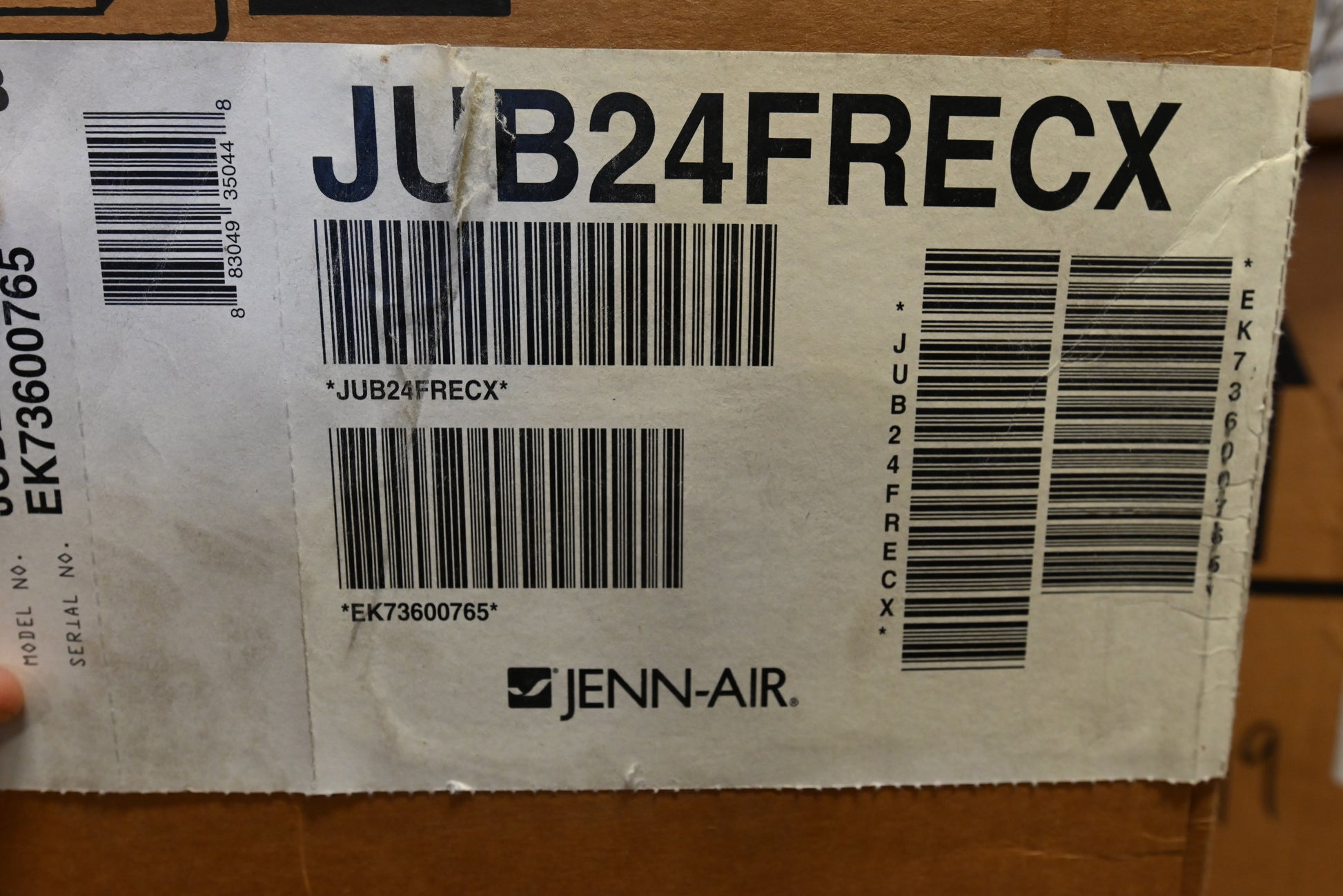 JennAir JUB24FRECX 24" Panel Ready Beverage Center