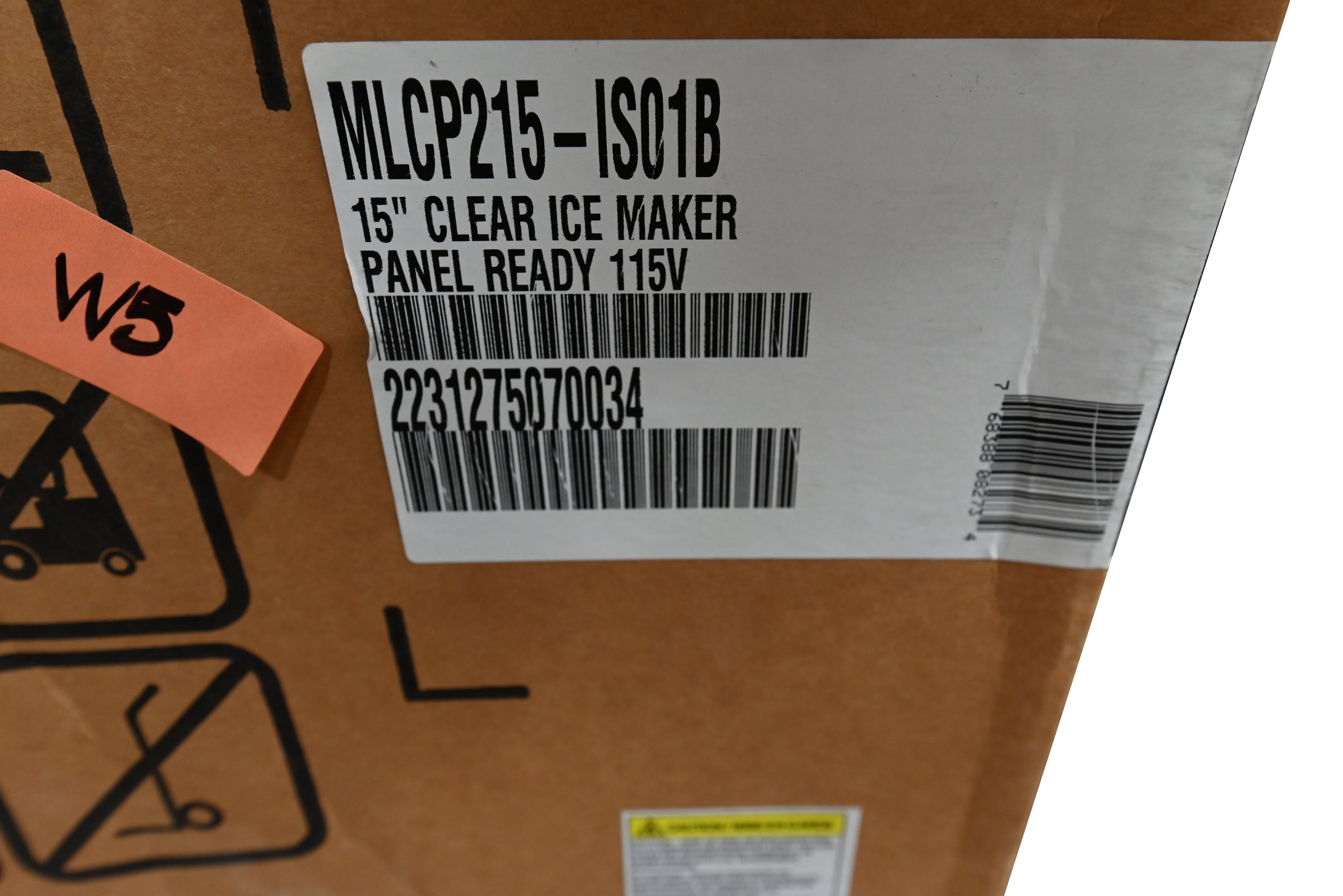 Marvel MLCP215-IS01B 15" Panel Ready Ice Maker