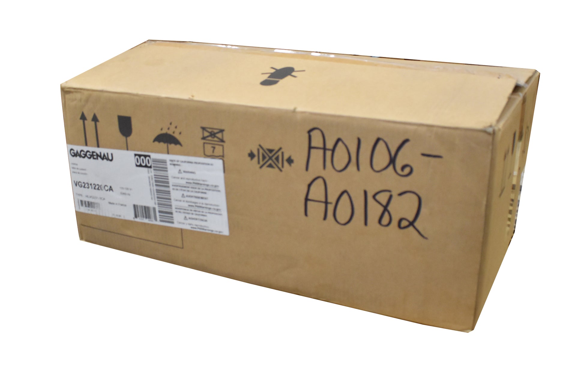 Gaggenau VG231220CA 12" Stainless Steel Gas Wok Cooktop