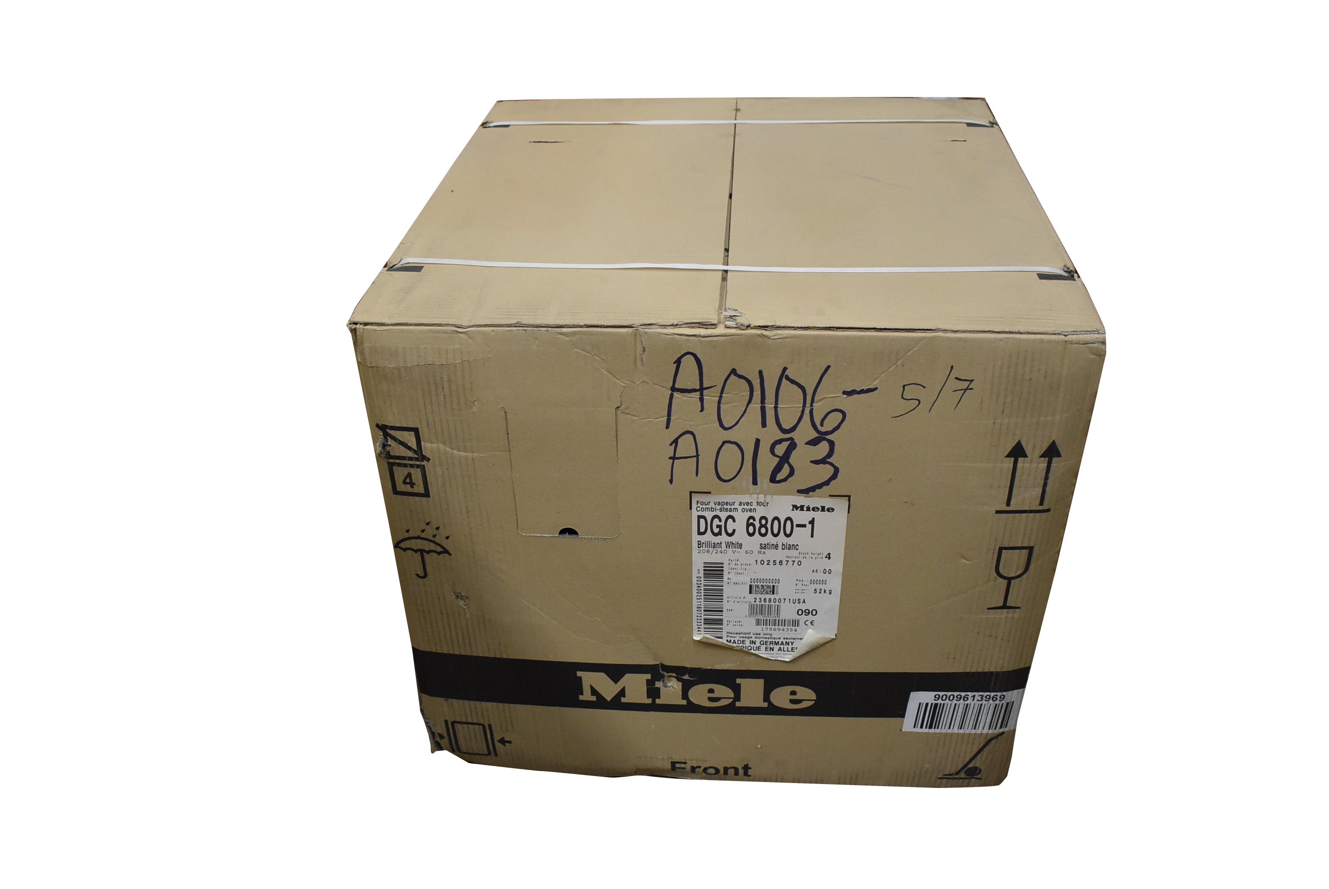 Miele DGC68001XL 24" White Steam Oven