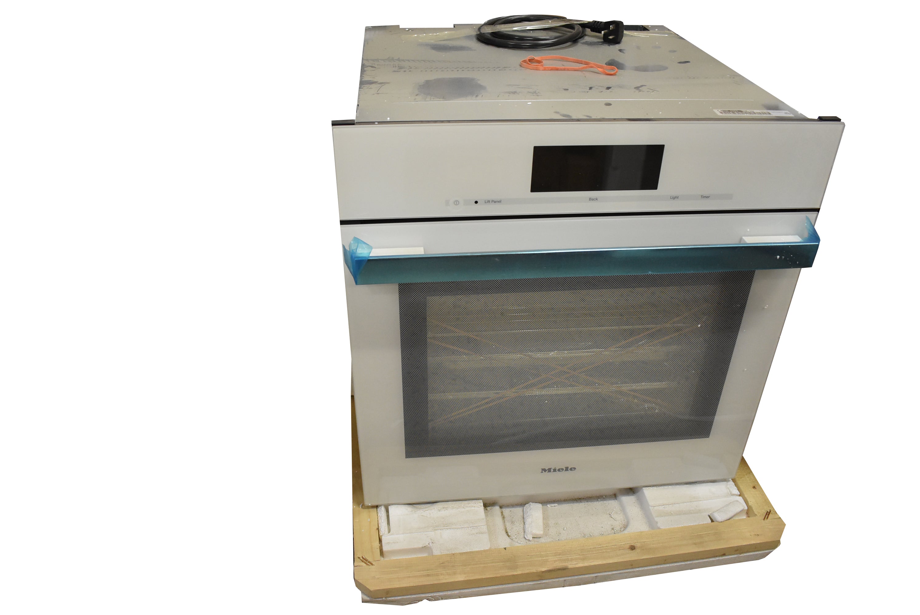 Miele DGC6865XXLBRWS 24" White Plumbed Steam Oven