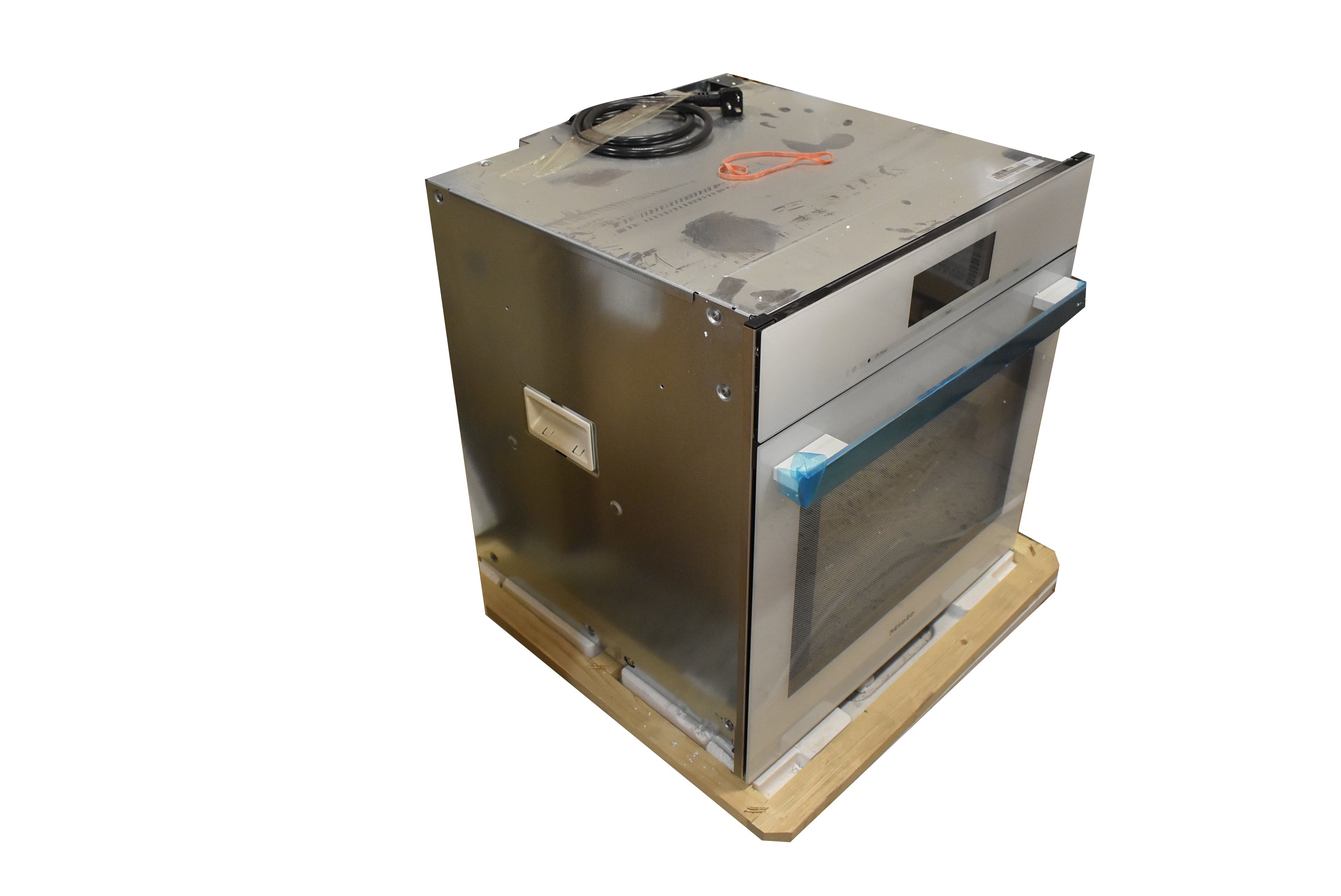 Miele DGC6865XXLBRWS 24" White Plumbed Steam Oven