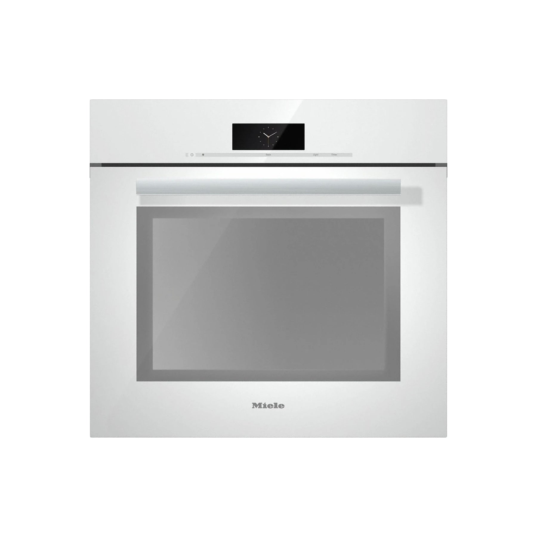 Miele H68802BP 30" White Electric Single Wall Oven
