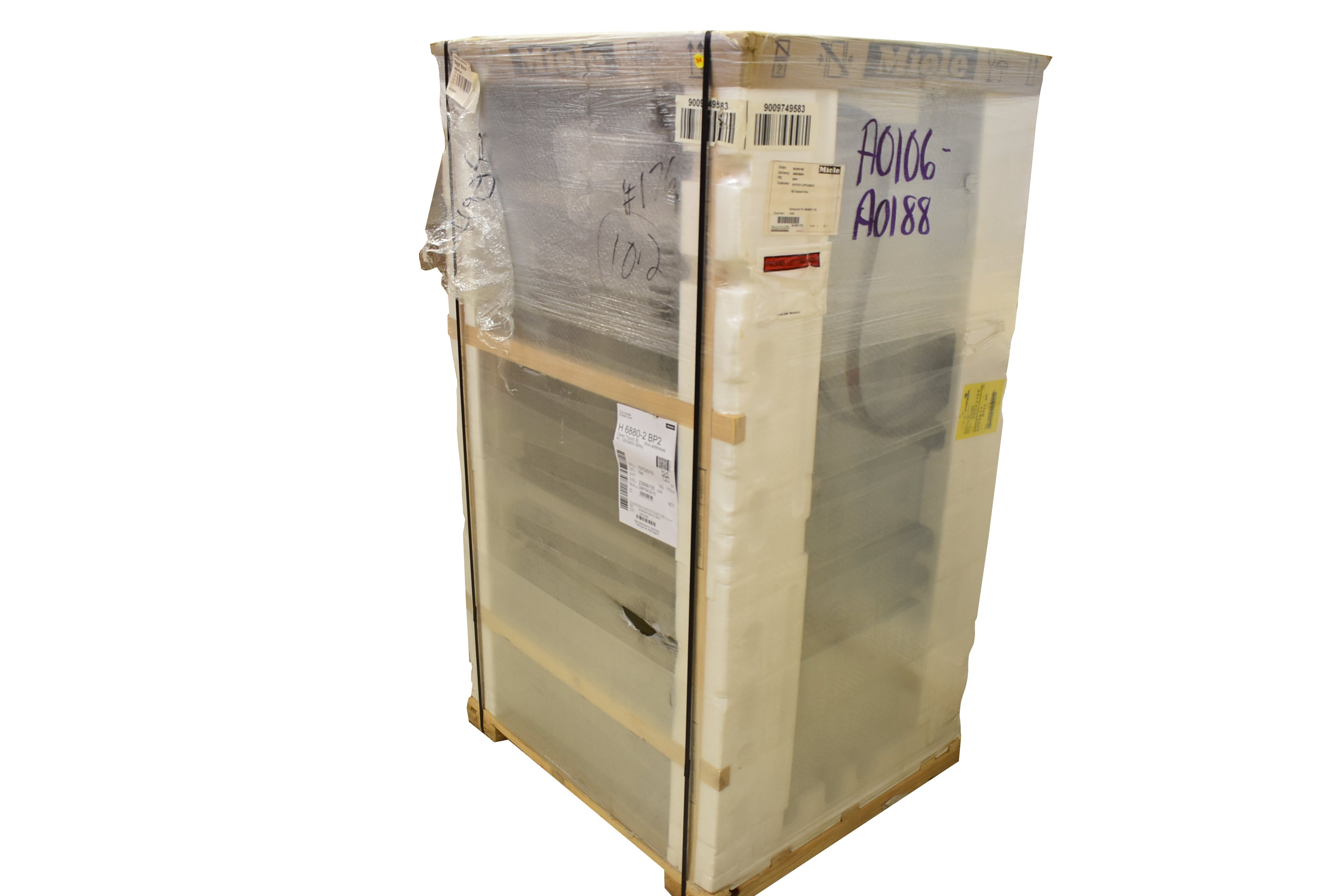 Miele H68802BP2 30" Stainless Steel Electric Double Wall Oven