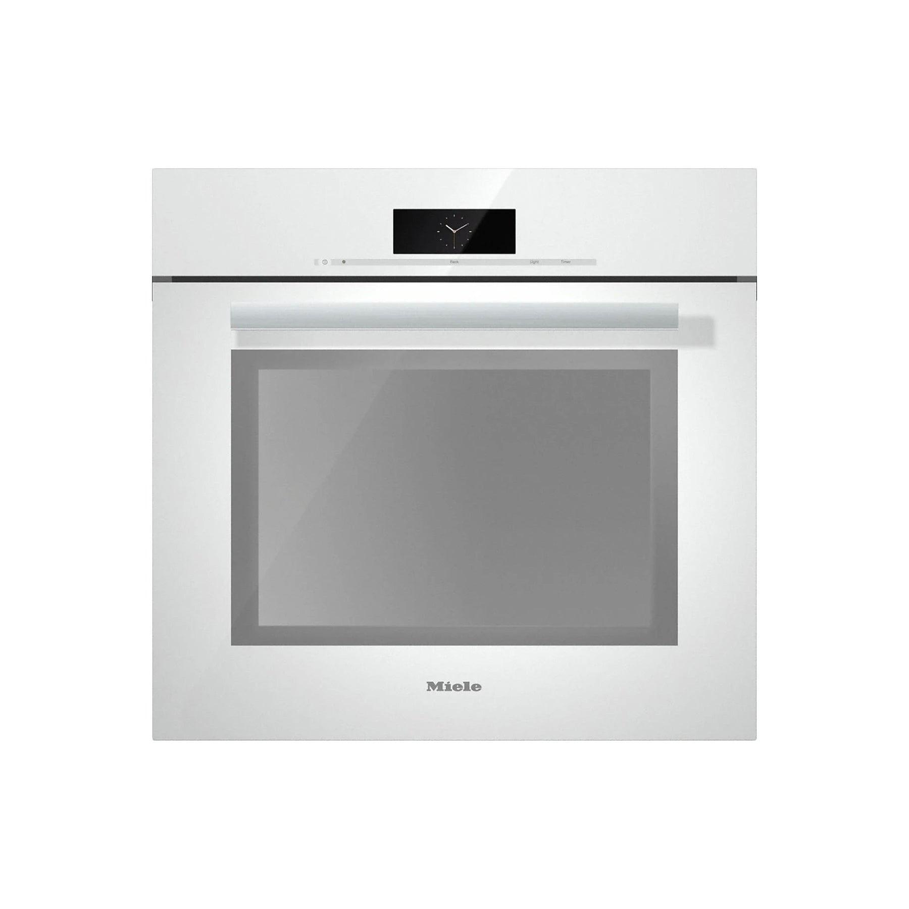 Miele H68802BP 30" White Electric Single Wall Oven