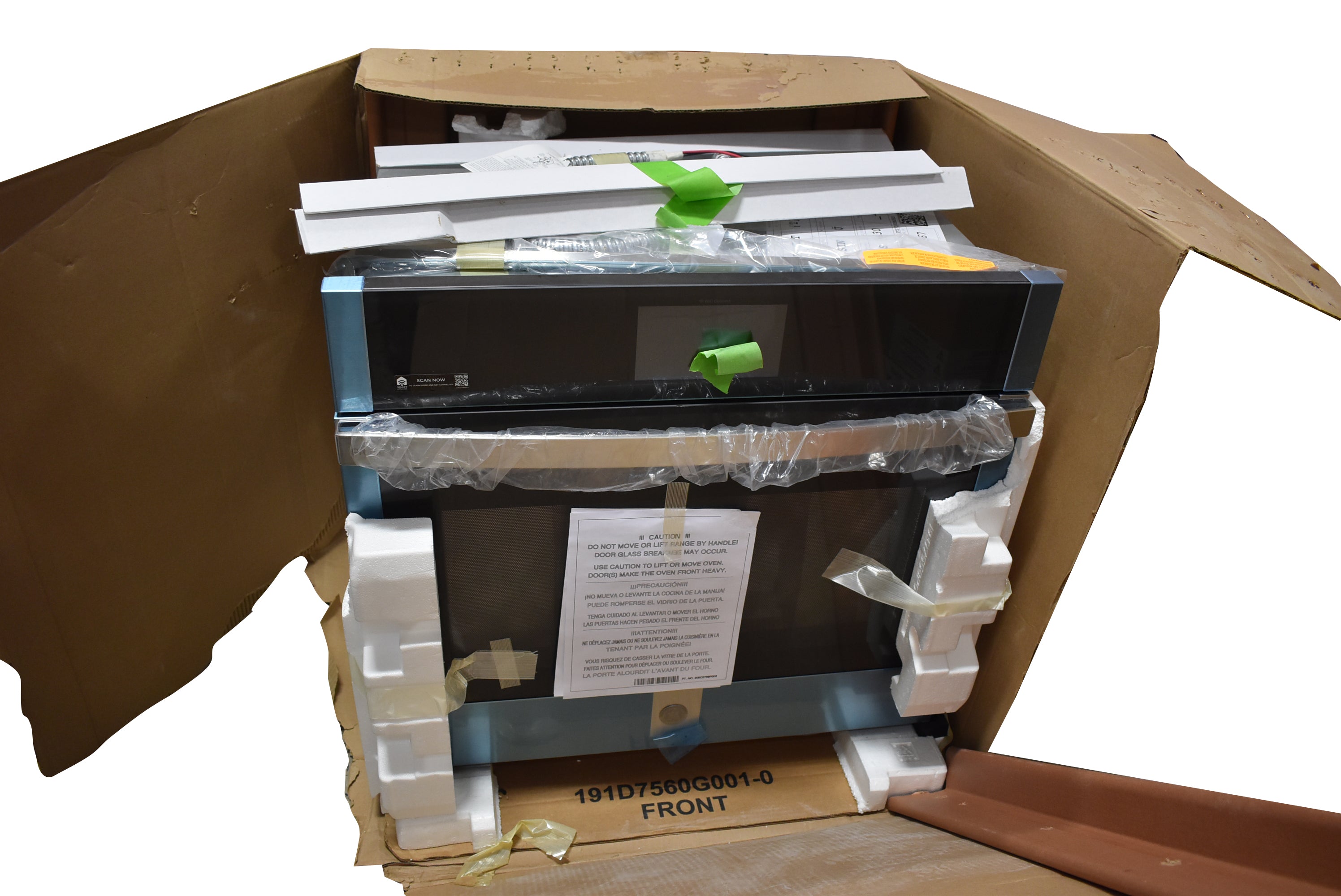 GE Profile PTS7000SNSS 30" Stainless Steel Electric Single Smart Wall Oven